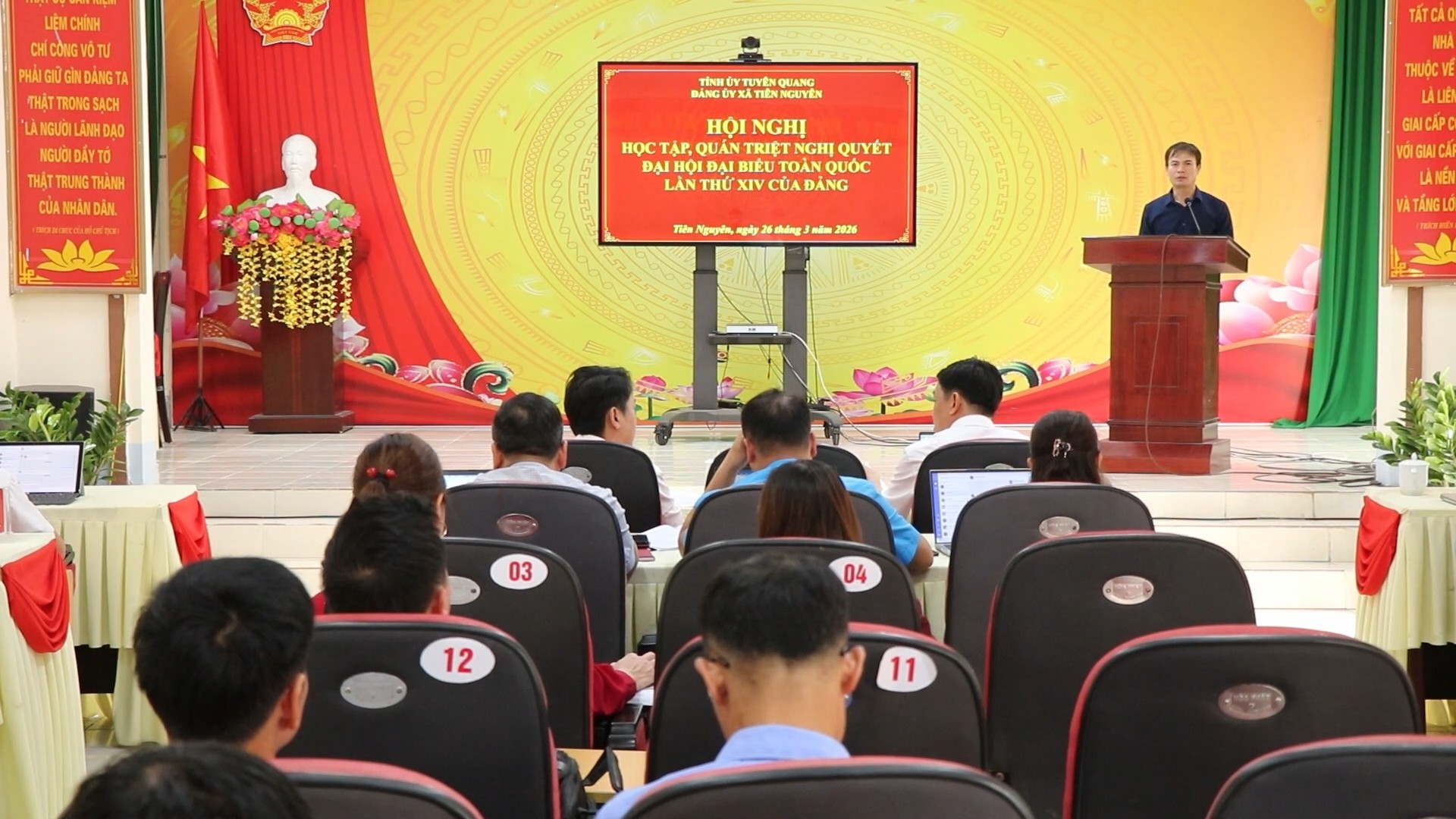 Tiên Nguyên tổ chức hội nghị học tập, quán triệt Nghị quyết Đại hội XIV của Đảng