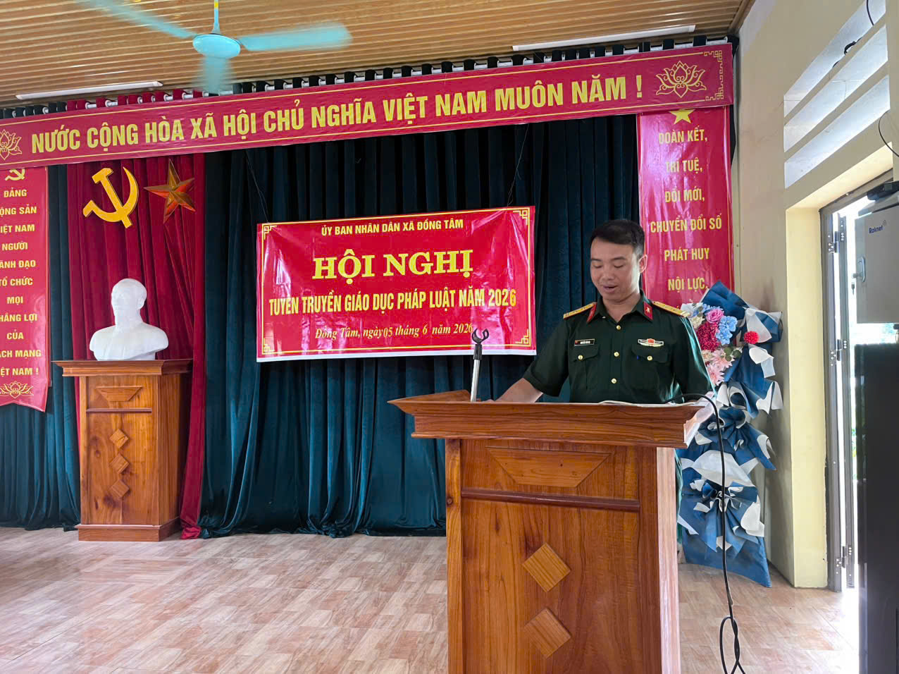 UBND XÃ ĐỒNG TÂM TRIỂN KHAI CÔNG TÁC PHỔ BIẾN, GIÁO DỤC PHÁP LUẬT, HÒA GIẢI Ở CƠ SỞ VÀ CHUẨN TIẾP CẬN PHÁP LUẬT TRÊN ĐỊA BÀN XÃ ĐÔNG TẦM 2026