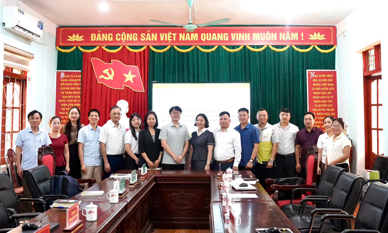 TĂNG CƯỜNG HỢP TÁC PHÁT TRIỂN – TỔ CHỨC GNI LÀM VIỆC TẠI XÃ TÂN TRỊNH