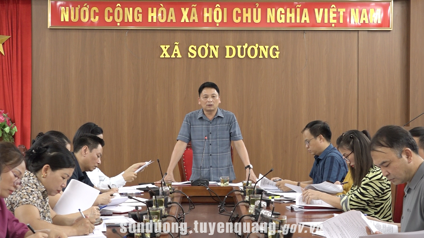 Xã Sơn Dương chuẩn bị các điều kiện sẵn sàng cho năm học 2025 - 2026