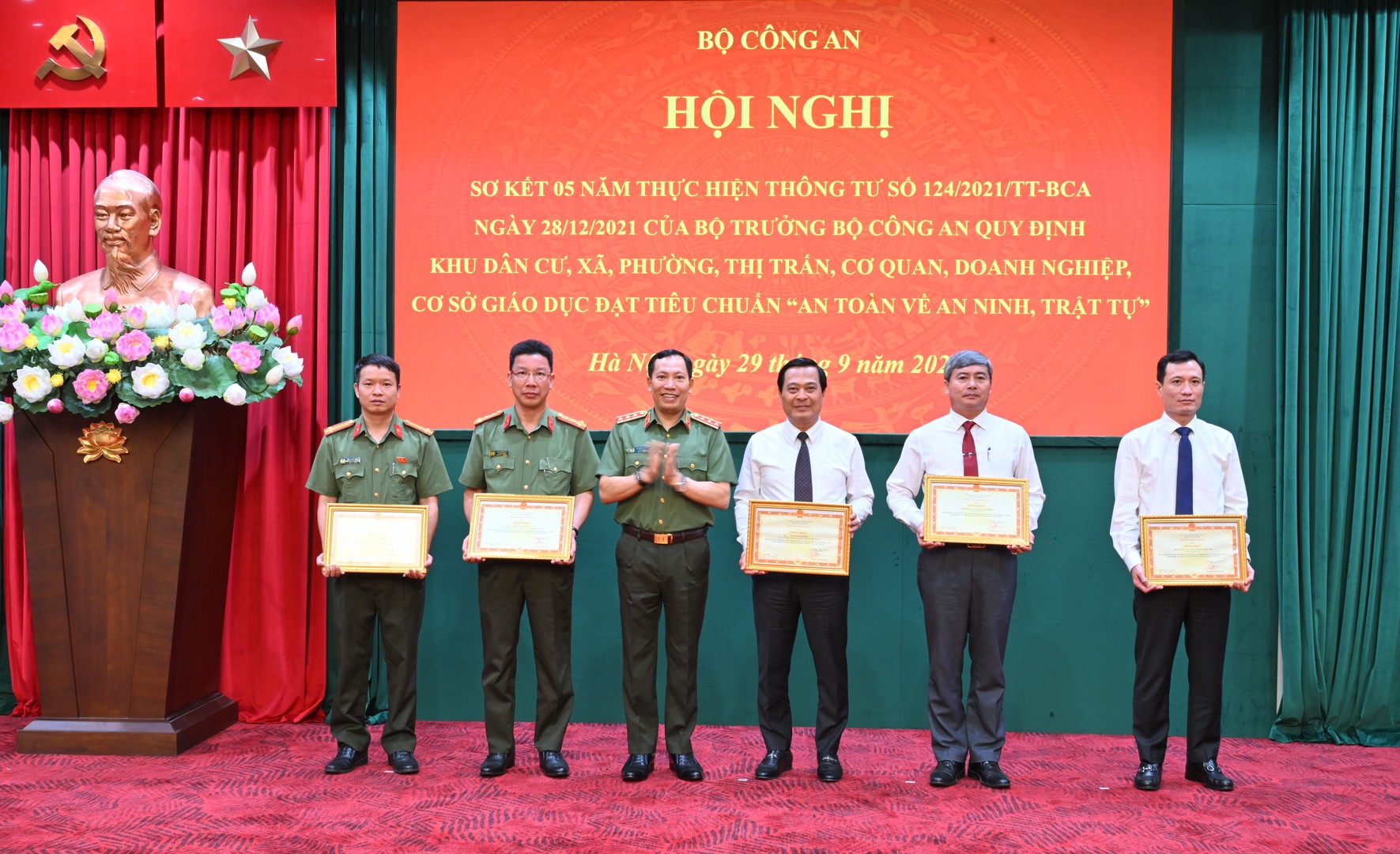 SƠ KẾT 5 NĂM THỰC HIỆN THÔNG TƯ SỐ 124/2021/TT-BCA NGÀY 21/12/2021 CỦA BỘ CÔNG AN