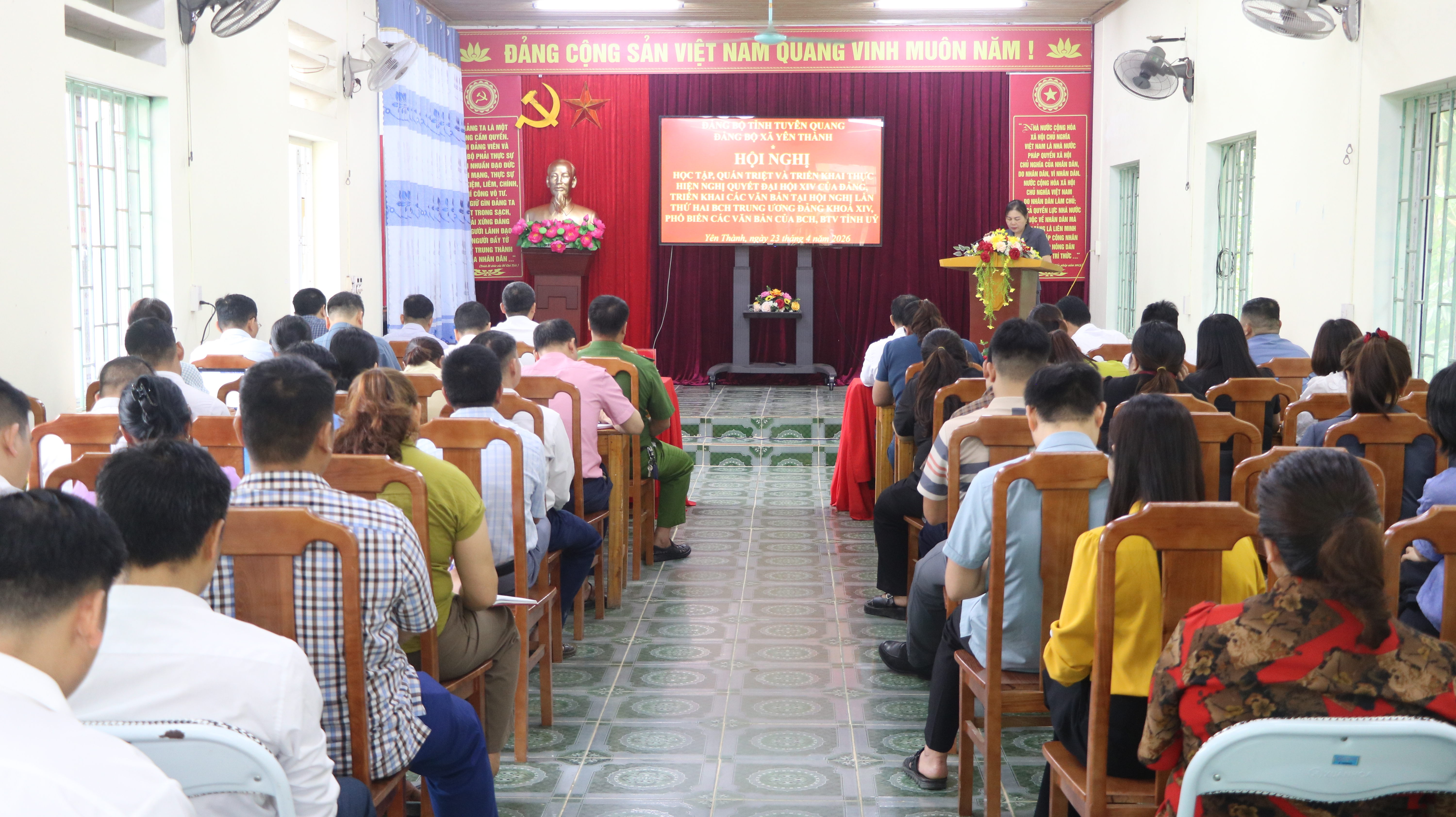 Hội nghị nghiên cứu, học tập, quán triệt và triển khai thực hiện Nghị quyết Hội nghị lần thứ hai Ban Chấp hành Trung ương Đảng khóa XIV