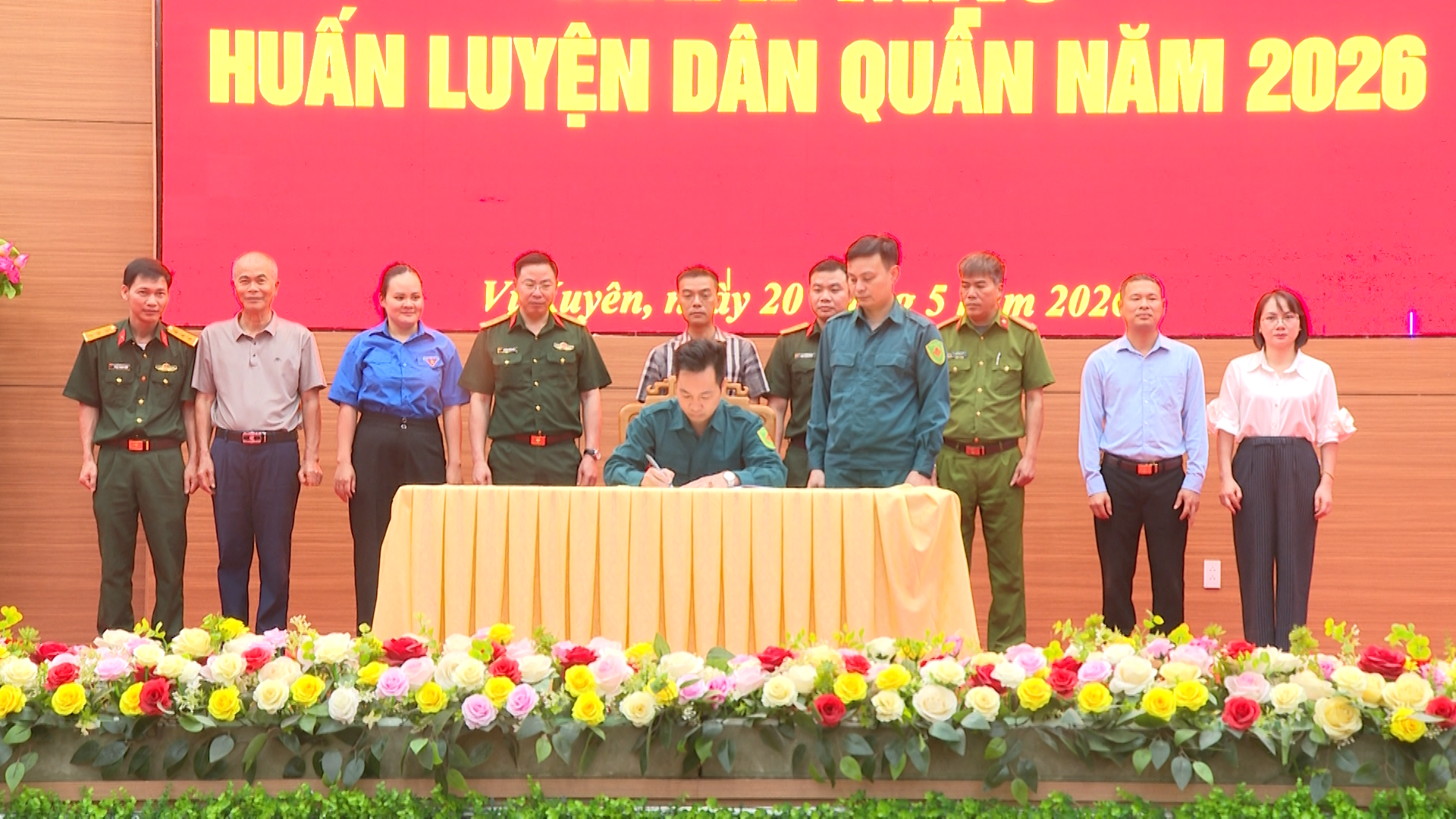 Khai mạc huấn luyện Dân quân năm 2026