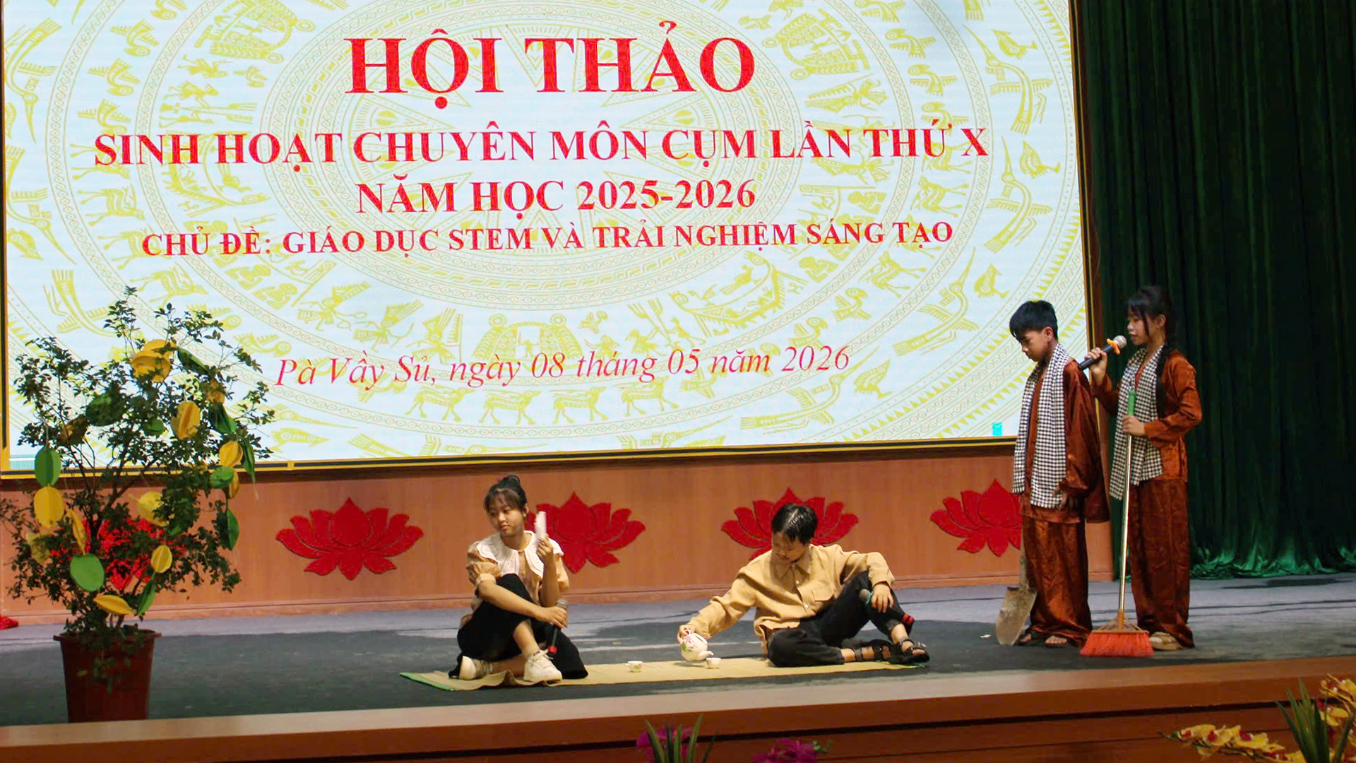 Trường THCS Liên Việt tổ chức thành công Sinh hoạt chuyên môn Cụm 09 lần thứ X