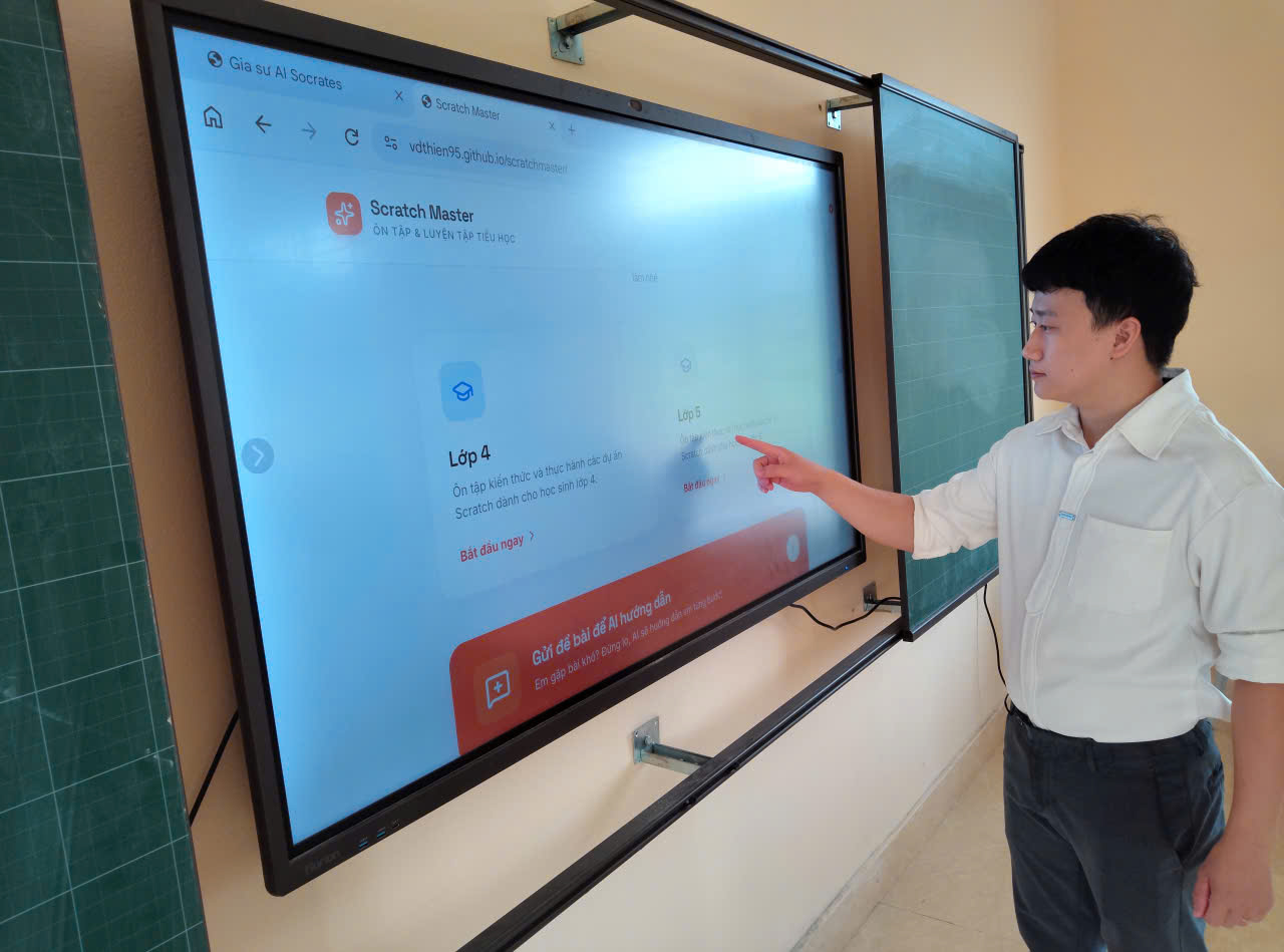 Trường tiểu học 19-8 rạng rỡ với giải nhất cuộc thi "Sáng tạo với AI trong giáo dục" năm học 2025-2026