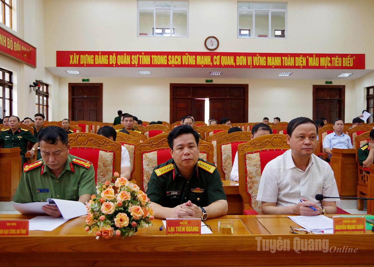 Ban Chỉ đạo phòng thủ Quân khu 2 kiểm tra công tác xây dựng và hoạt động khu vực phòng thủ tỉnh