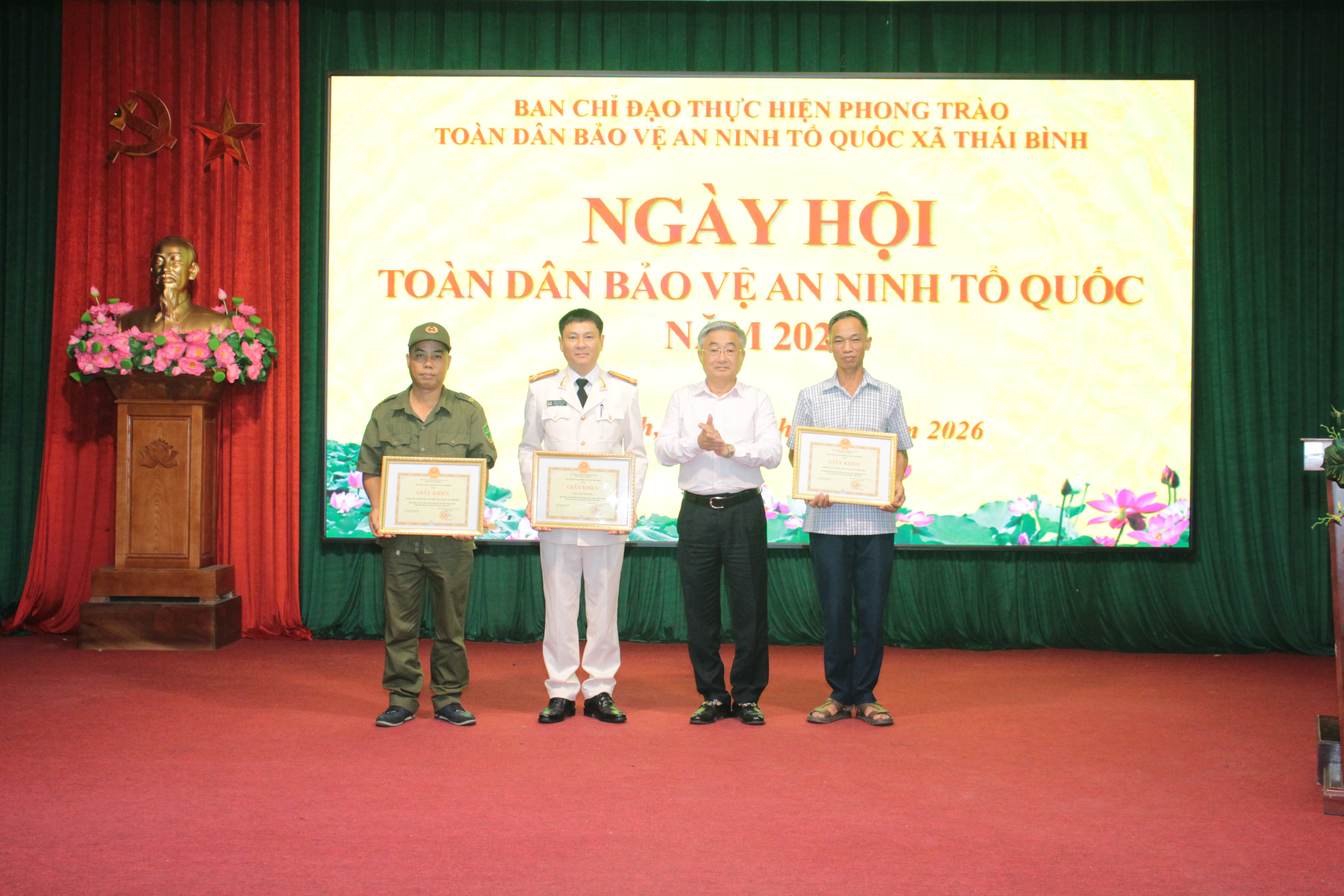 Xã Thái Bình tổ chức Ngày hội “Toàn dân bảo vệ an ninh Tổ quốc” năm 2026