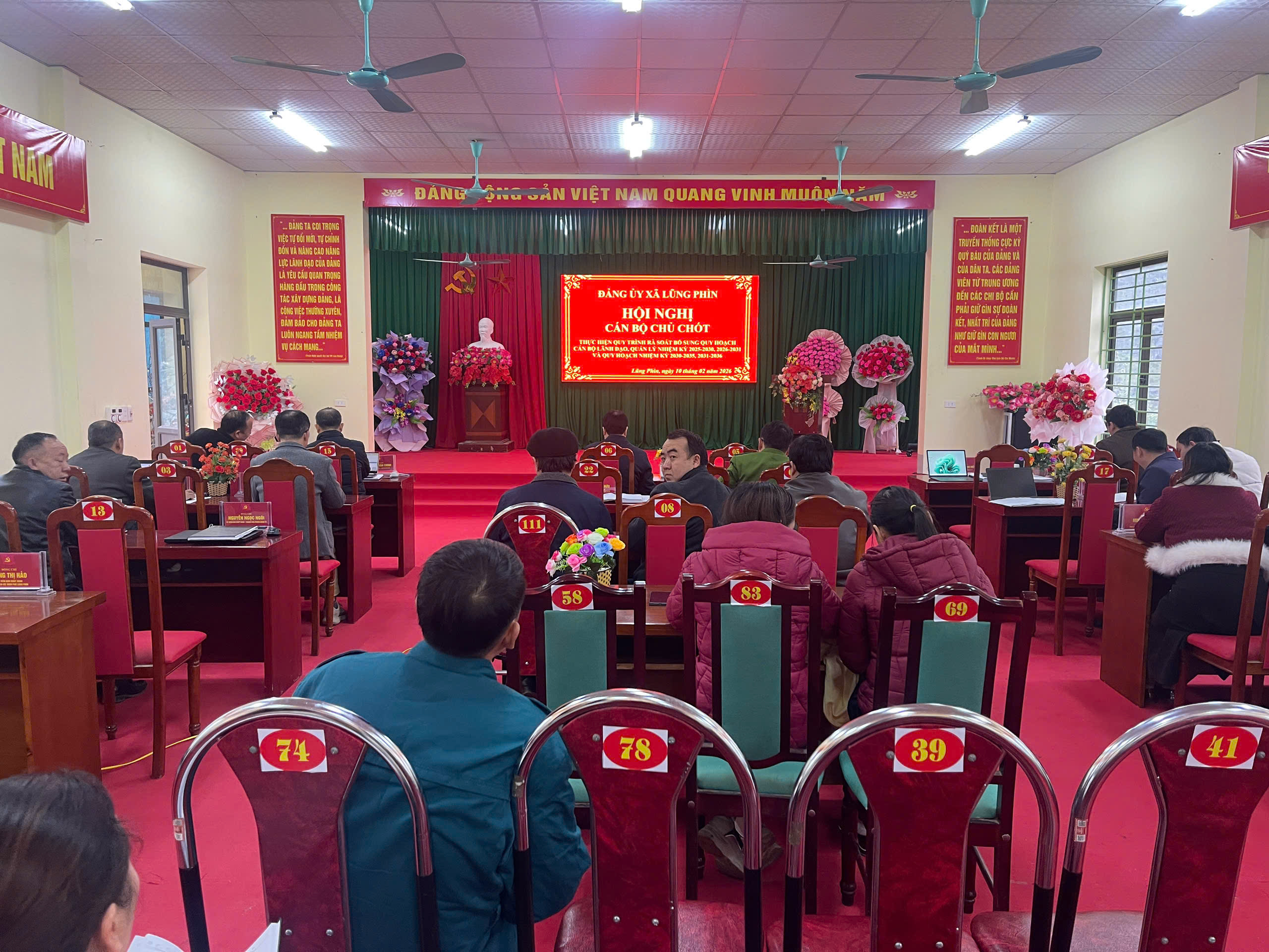 Hội nghị thực hiện quy trình rà soát bổ sung quy hoạch cán bộ, lãnh đạo quản lý nhiệm kỳ 2025 – 2030, 2026 – 2031 và quy hoạch nhiệm kỳ 2030 – 2035, 2031 – 2036