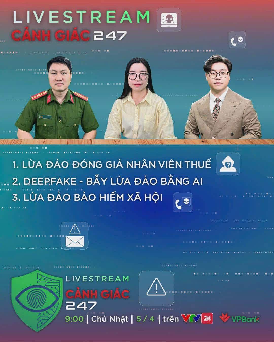 LIVESTREAM ĐẶC BIỆT: NHẬN DIỆN "MA TRẬN" LỪA ĐẢO TRỰC TUYẾN 2026