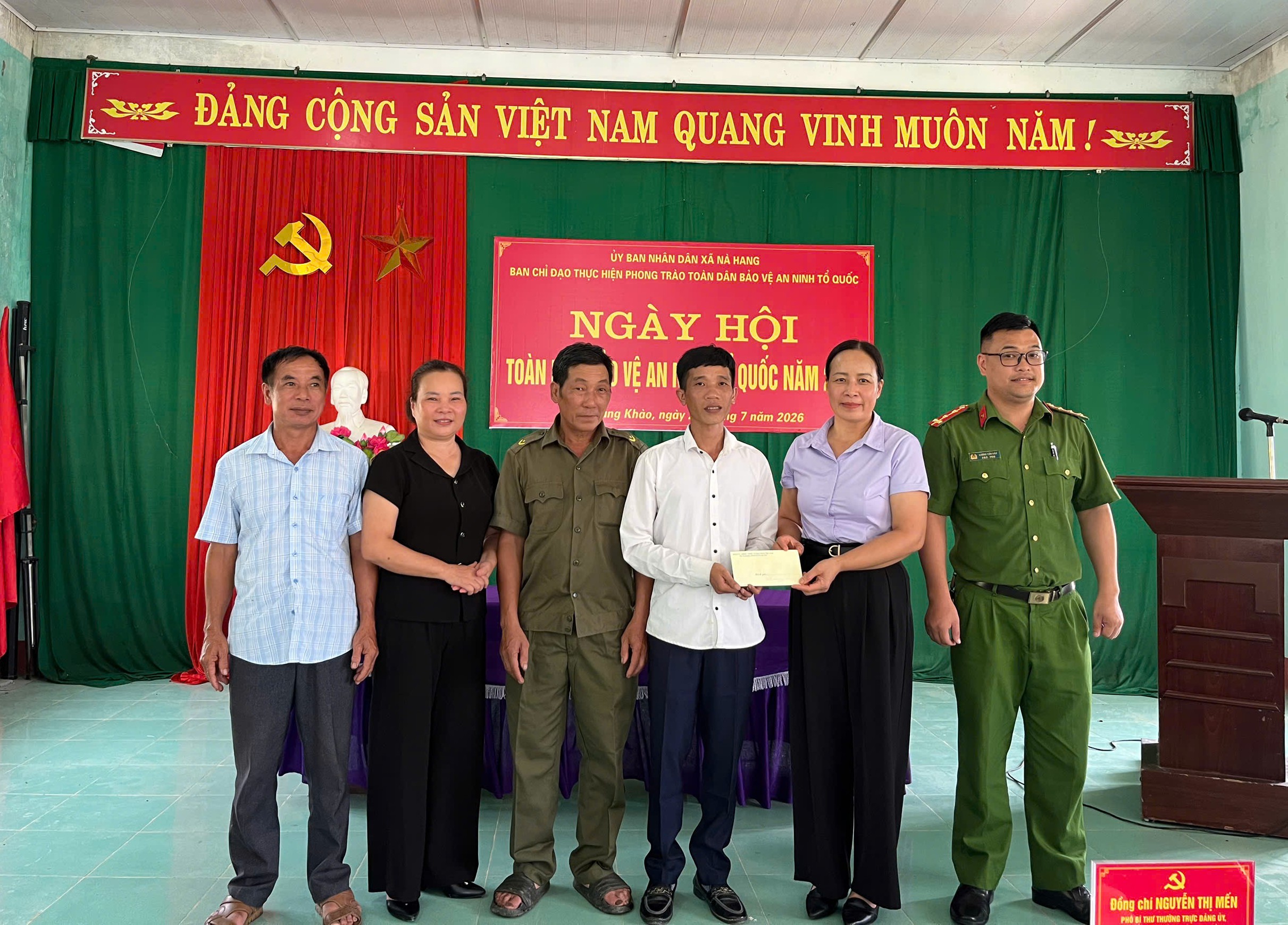 Thôn Hang Khào tổ chức thành công Ngày hội toàn dân bảo vệ an ninh Tổ quốc năm 2026