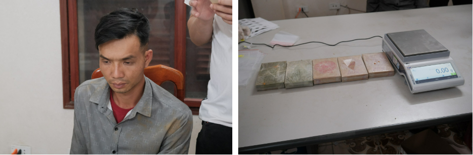 KHỞI TỐ ĐỐI TƯỢNG MUA BÁN TRÁI PHÉP 05 BÁNH HEROIN