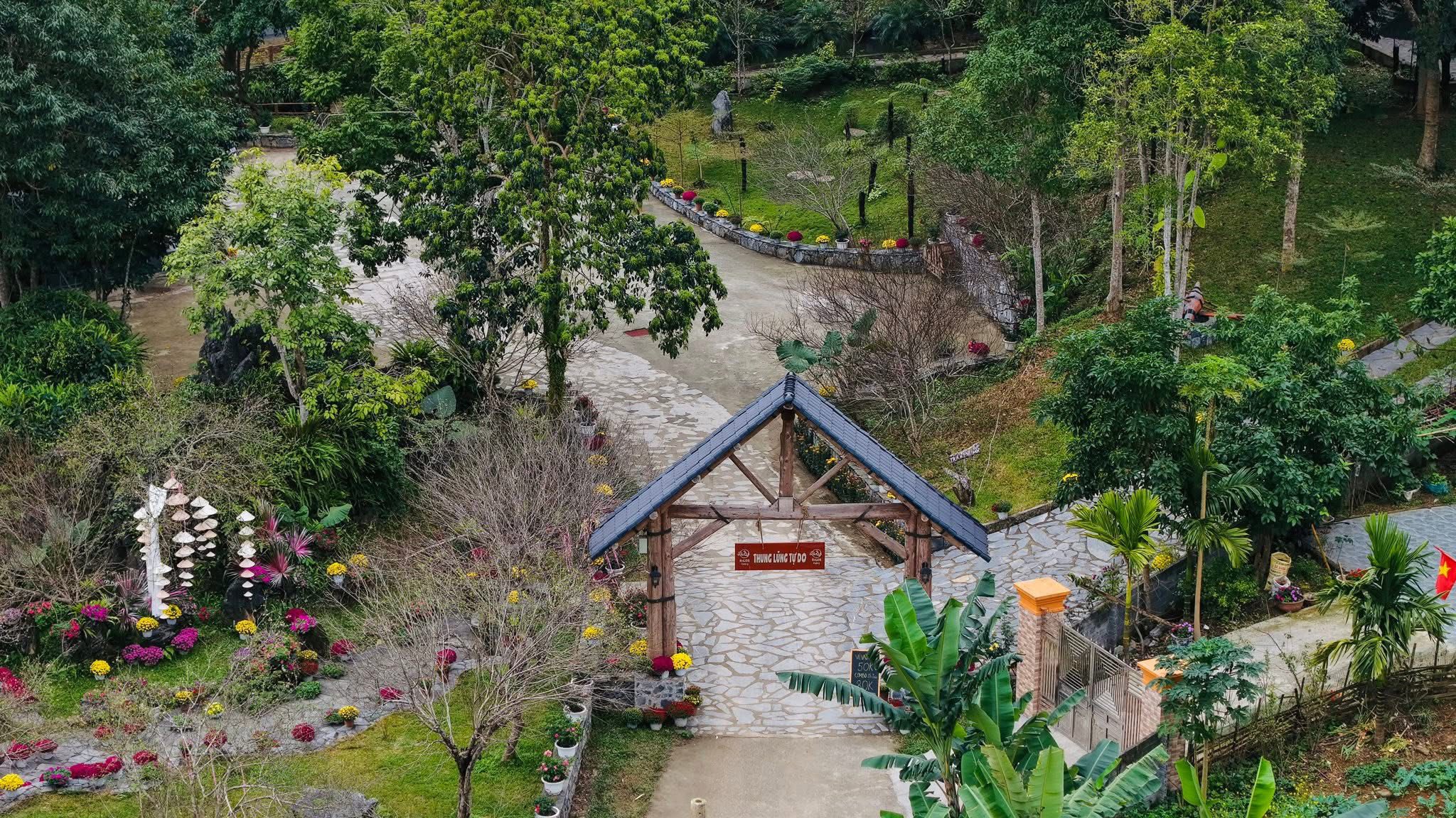 Các cơ sở kinh doanh dịch vụ du lịch trên địa bàn phường Hà Giang 2 đầu tư trang trí cảnh quan phục vụ khách dịp Tết nguyên đán năm 2026