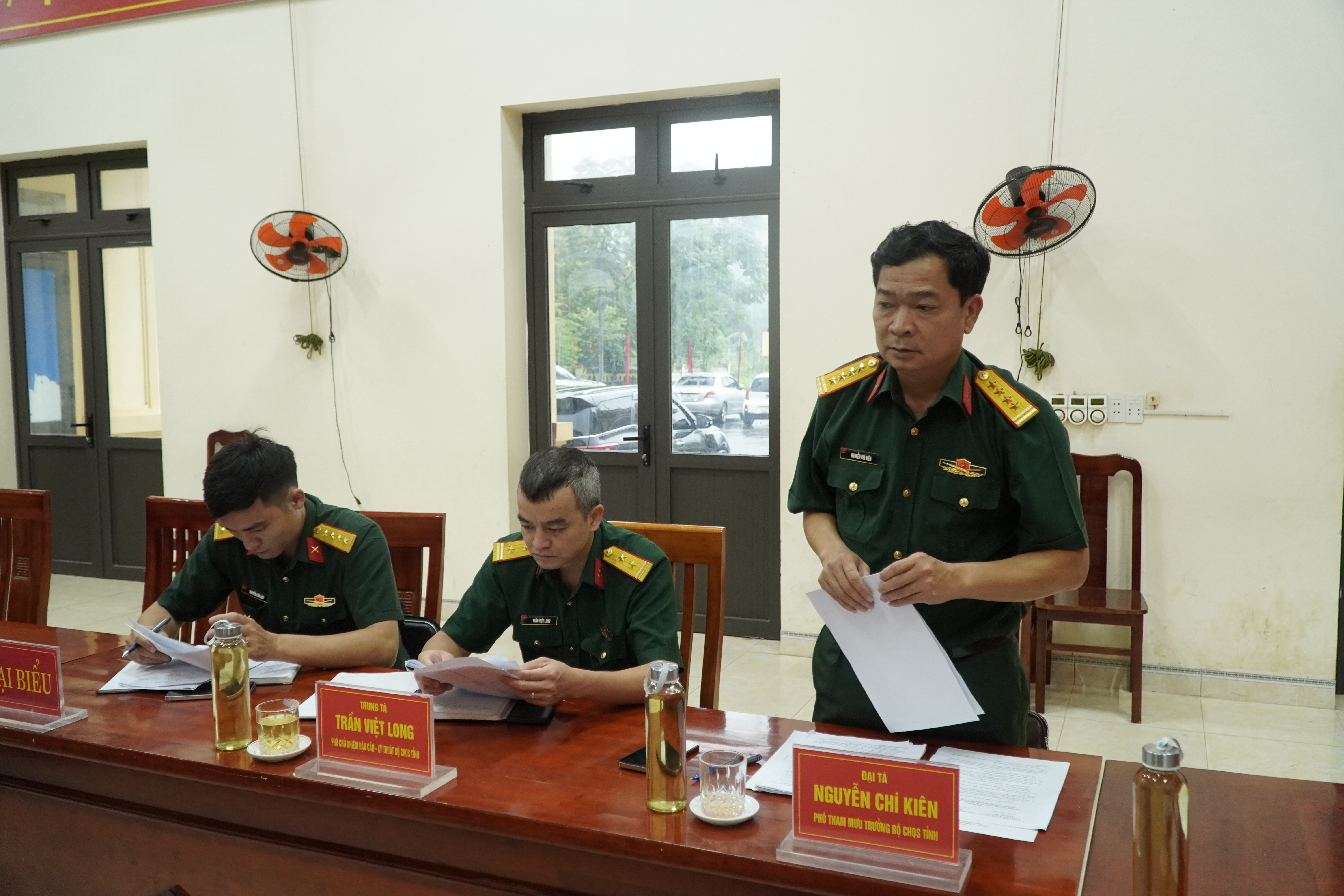 Bộ Chỉ huy quân sự tỉnh kiểm tra, khảo sát quy hoạch xây dựng trụ sở, trường bắn, thao trường huấn luyện xã Đông Thọ