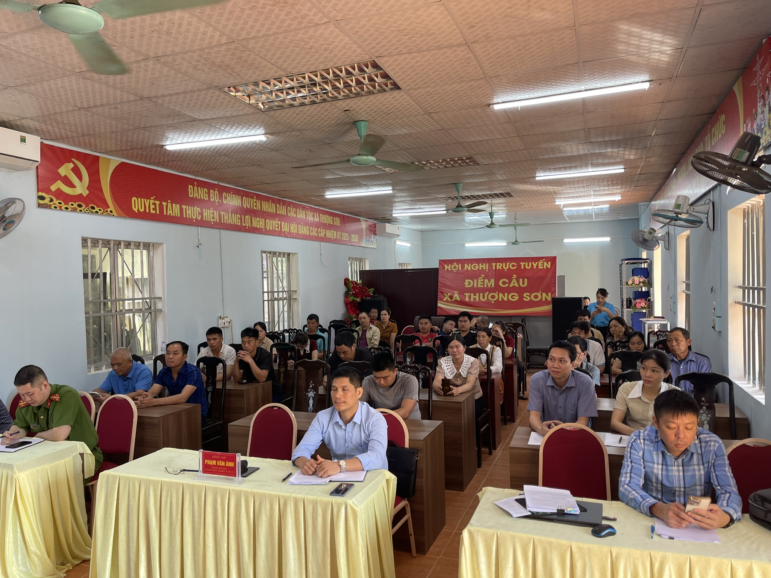 UBND xã Thượng Sơn tổ chức hội nghị tuyên truyền chính sách BHXH, BHYT năm 2026