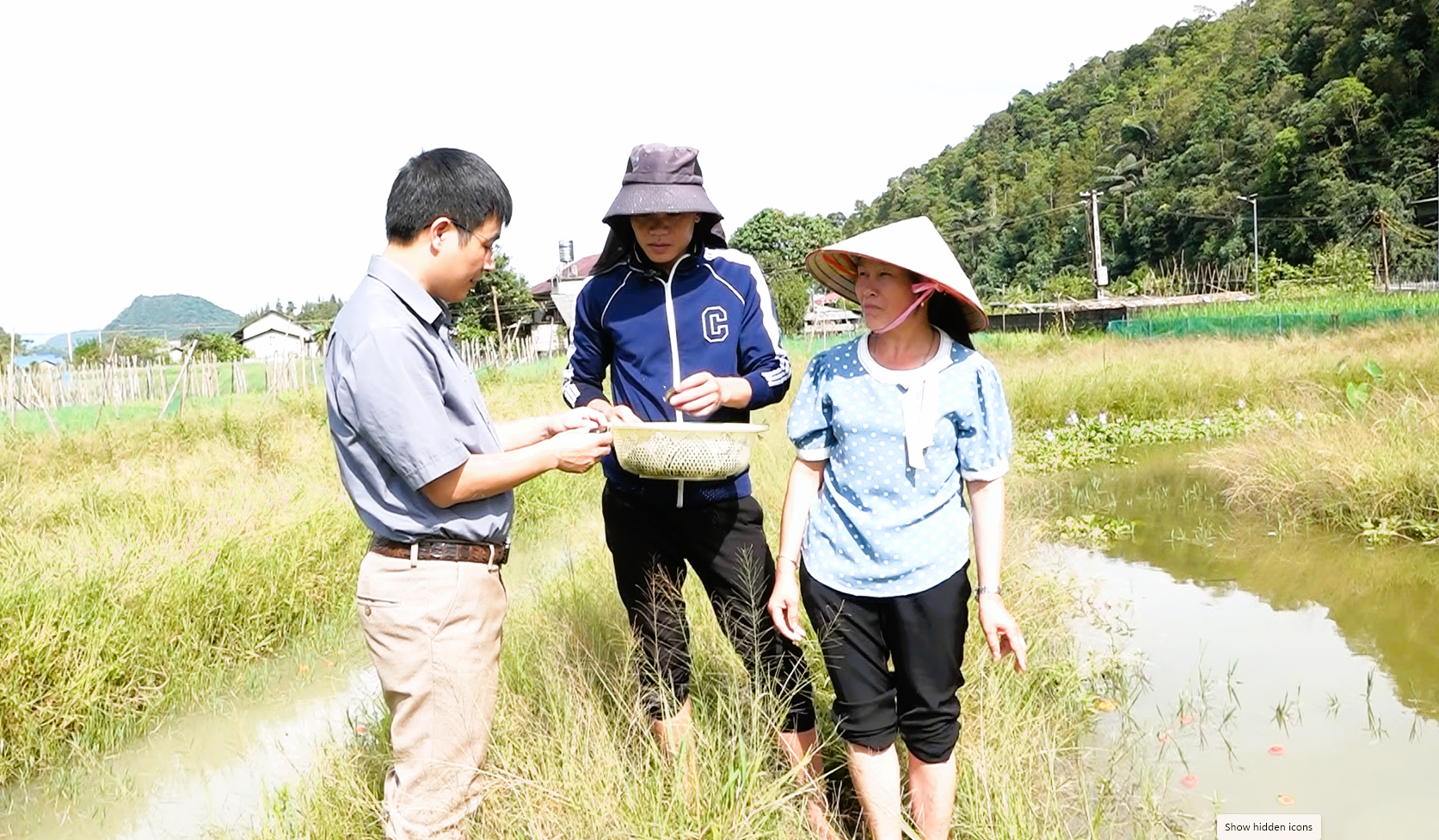 Mô hình ốc nhồi tại thôn Bản Thăng