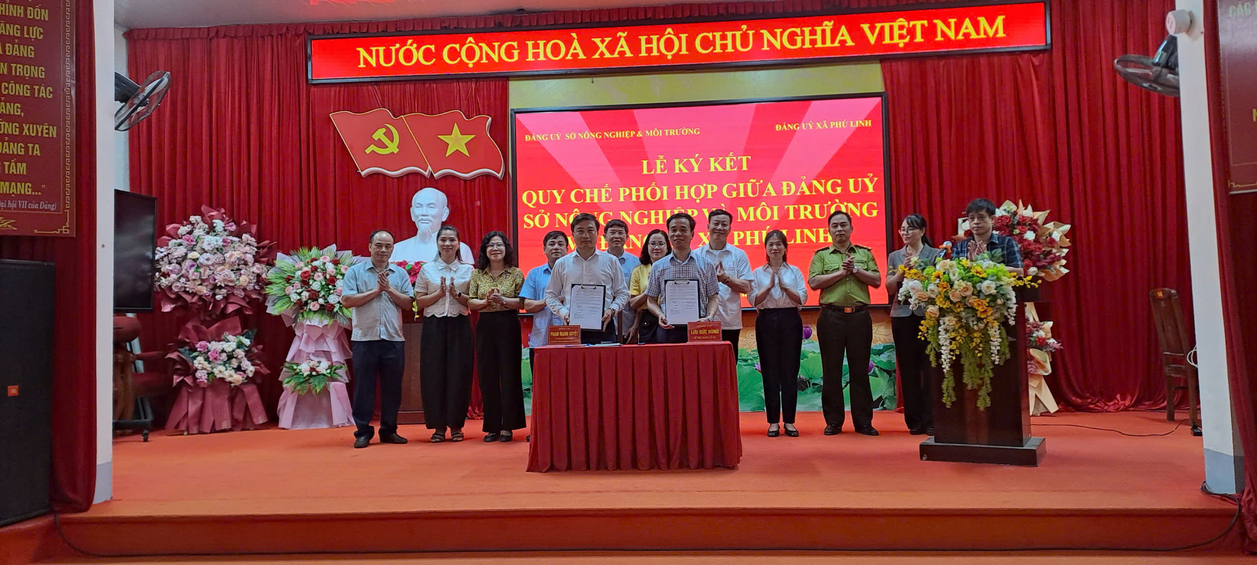 SỞ NÔNG NGHIỆP VÀ MÔI TRƯỜNG TỈNH TUYÊN QUANG LÀM VIỆC TẠI XÃ PHÚ LINH