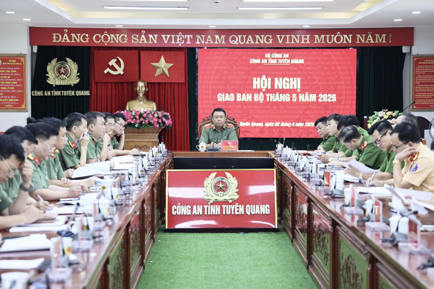 GIAO BAN BỘ CÔNG AN THÁNG 5/2025
