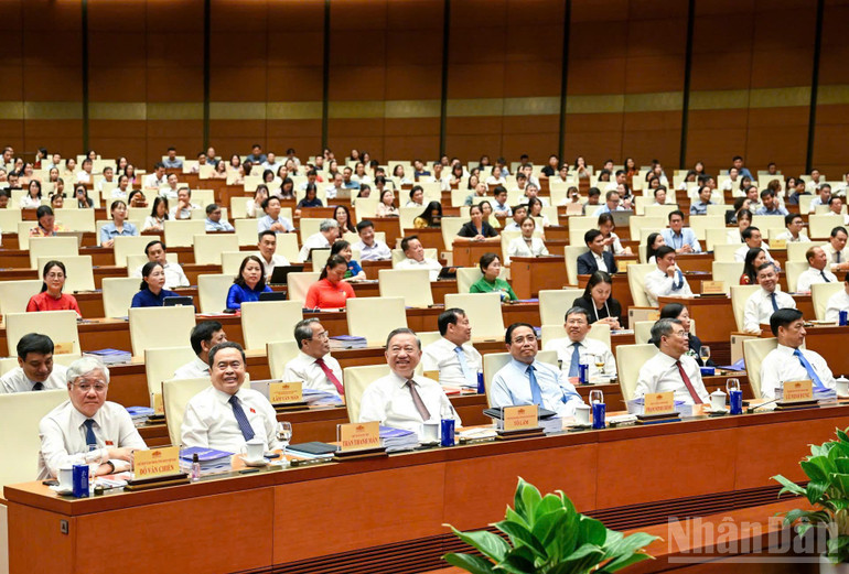 Tổng Bí thư Tô Lâm dự Hội nghị chuyên đề “Bình dân học vụ số - Quốc hội số”