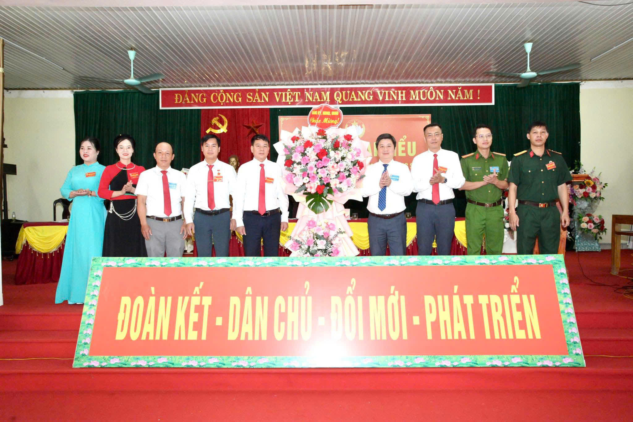 Đại hội Đại biểu Mặt trận Tổ quốc Việt Nam xã Trường Sinh lần thứ I, nhiệm kỳ 2025-2030 thành công tốt đẹp