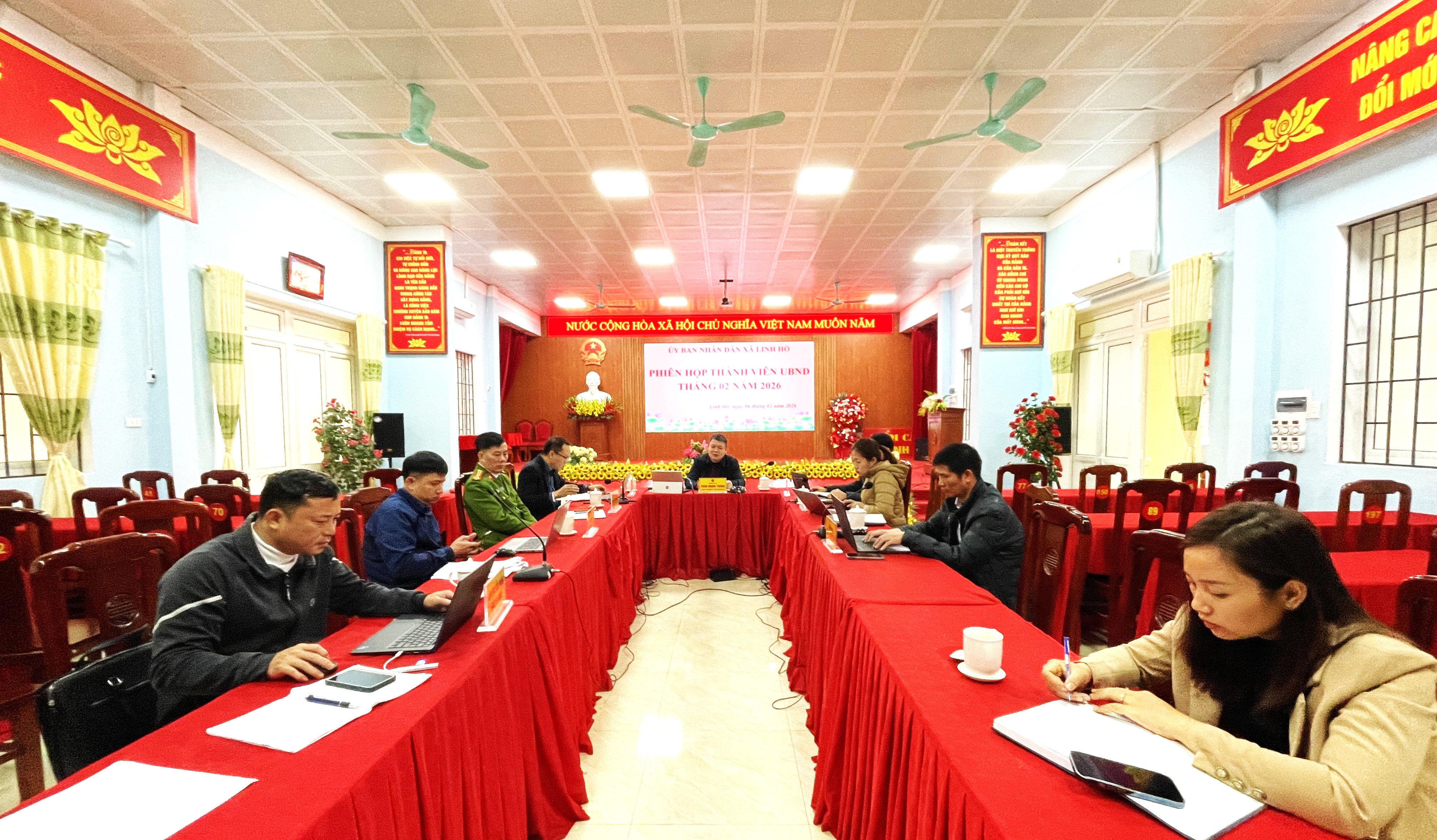 Phiên họp thành viên UBND tháng 02 năm 2026 