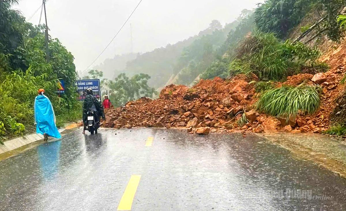 Cảnh báo lũ quét, sạt lở đất, sụt lún đất do mưa lũ hoặc dòng chảy tỉnh Tuyên Quang