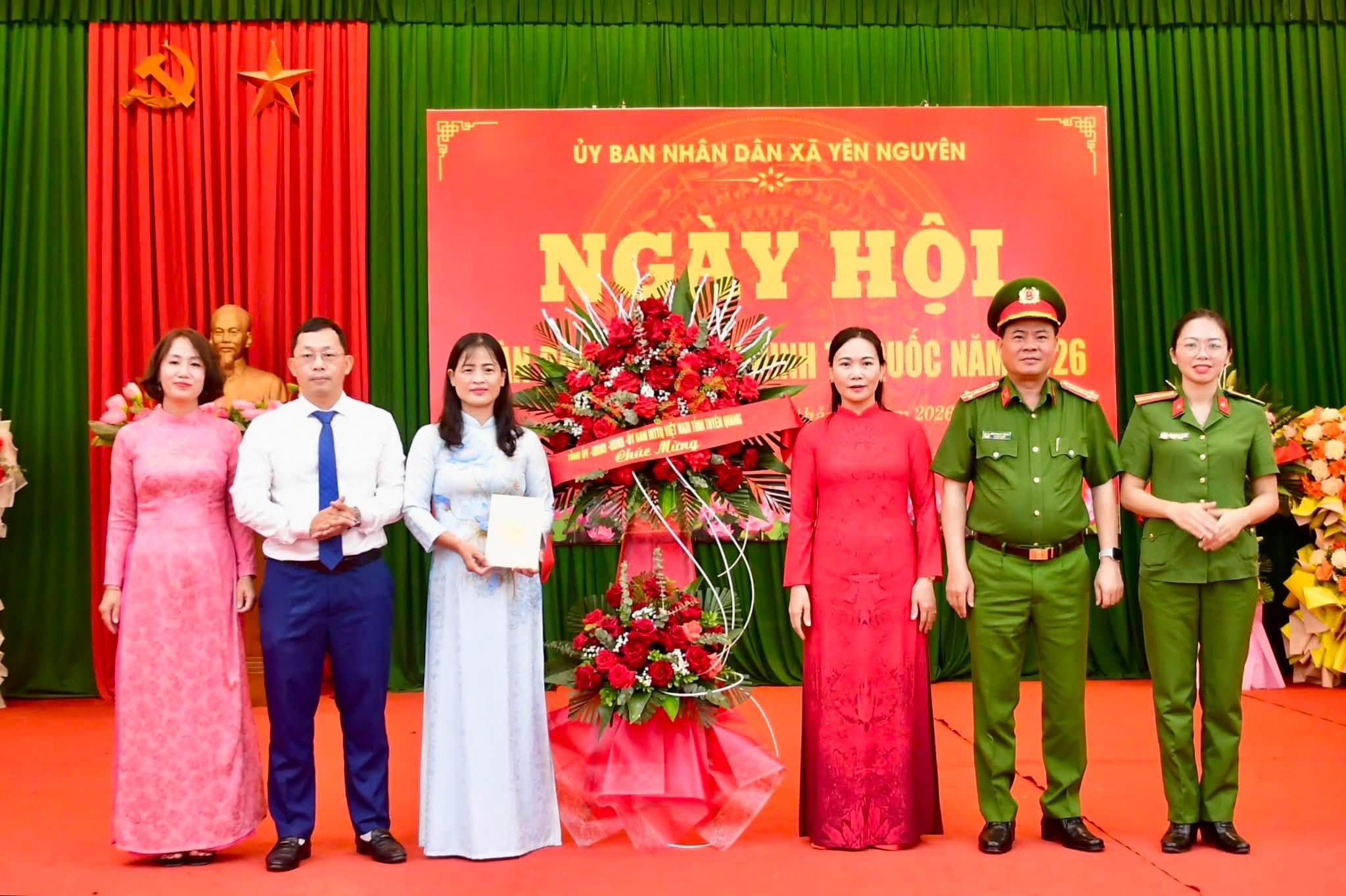 Xã Yên Nguyên tổ chức Ngày hội Toàn dân bảo vệ an ninh Tổ quốc năm 2026