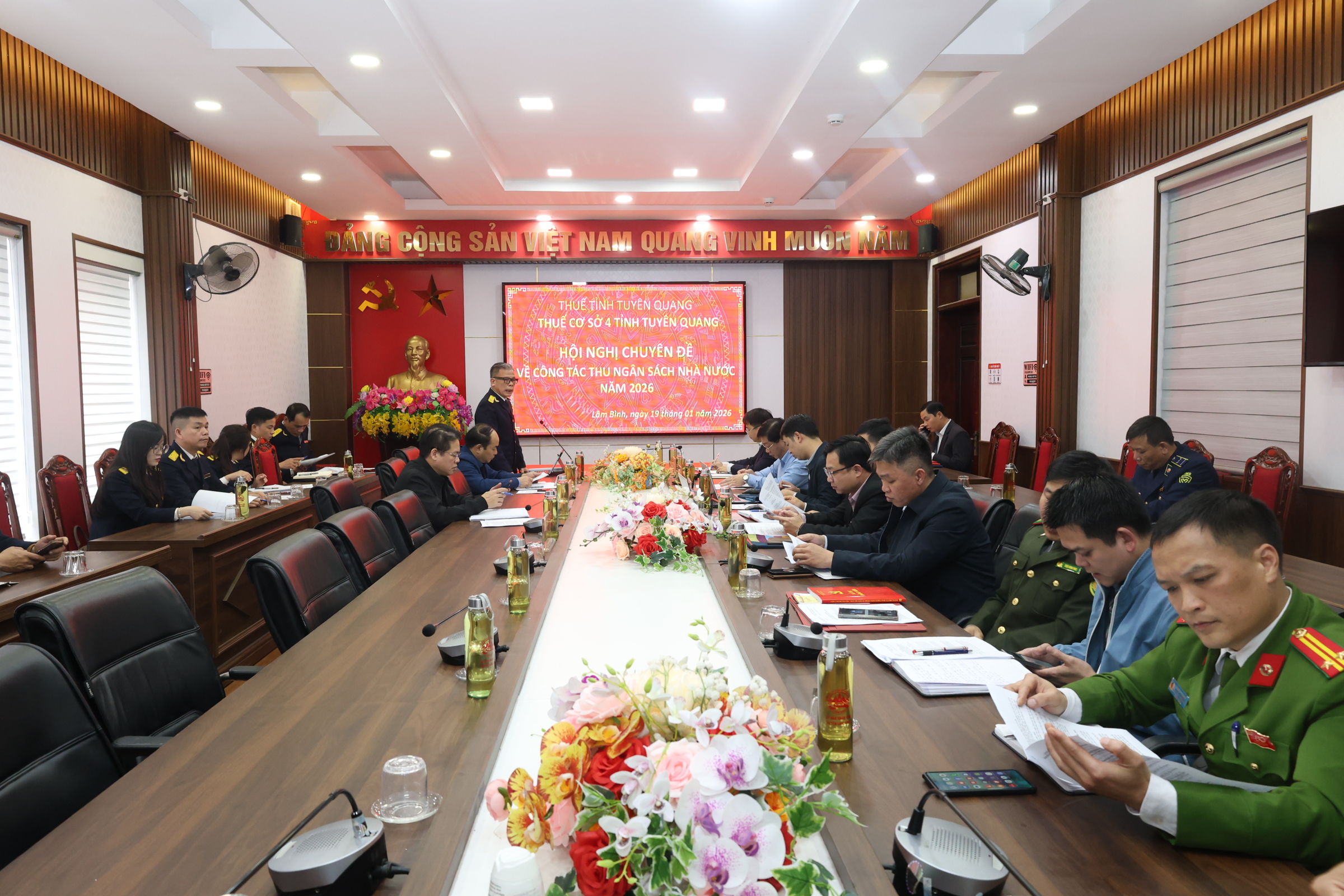 Hội nghị Chuyên đề về công tác thu ngân sách nhà nước năm 2026