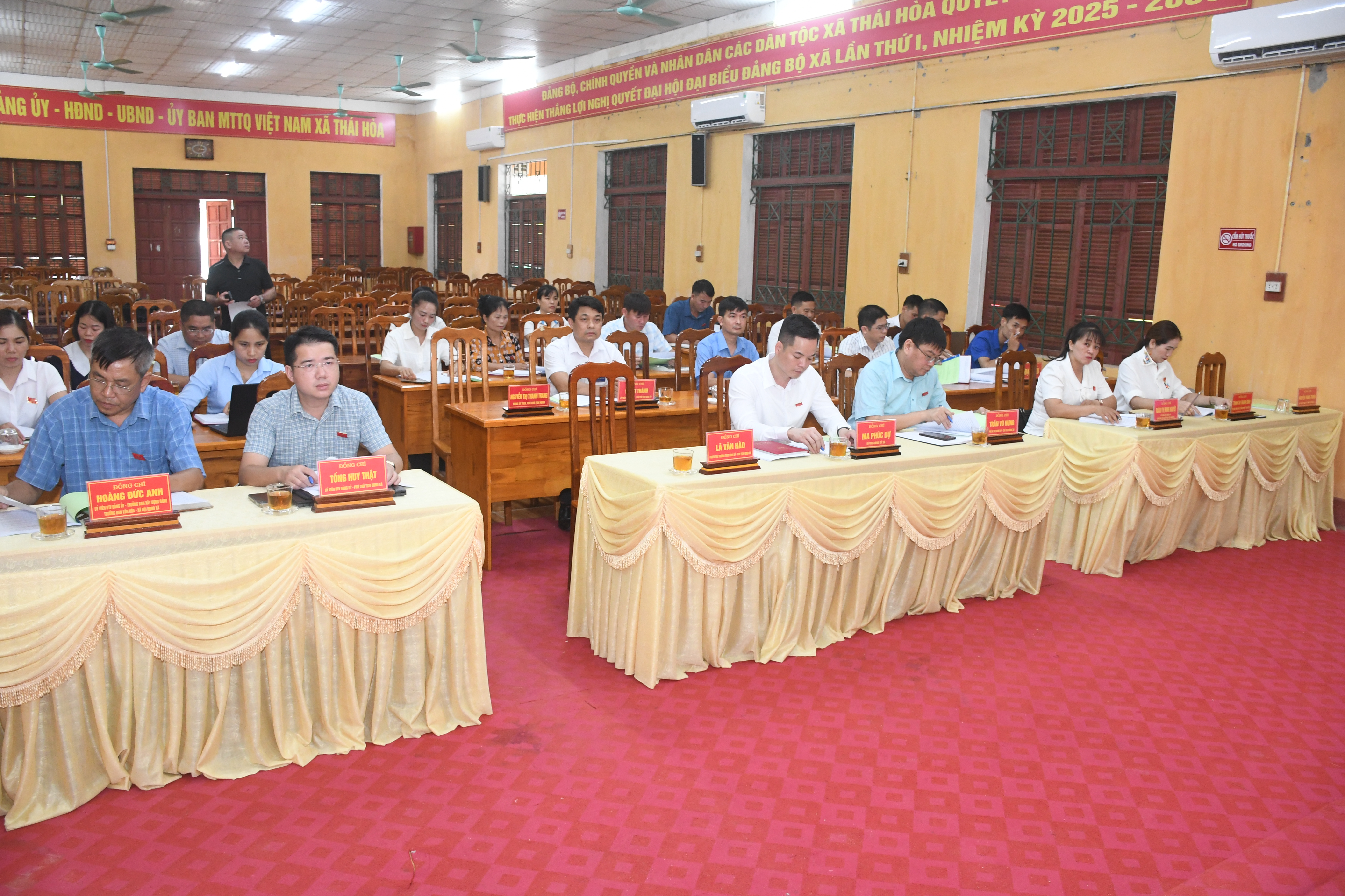 HĐND XÃ THÁI HÒA TỔ CHỨC KỲ HỌP THỨ HAI (KỲ HỌP CHUYÊN ĐỀ) KHÓA XXII, NHIỆM KỲ 2026 - 2031