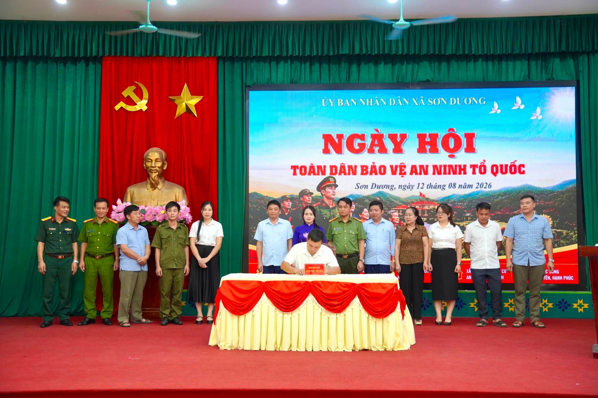 Sơn Dương tổ chức Ngày hội toàn dân bảo vệ an ninh Tổ quốc năm 2026