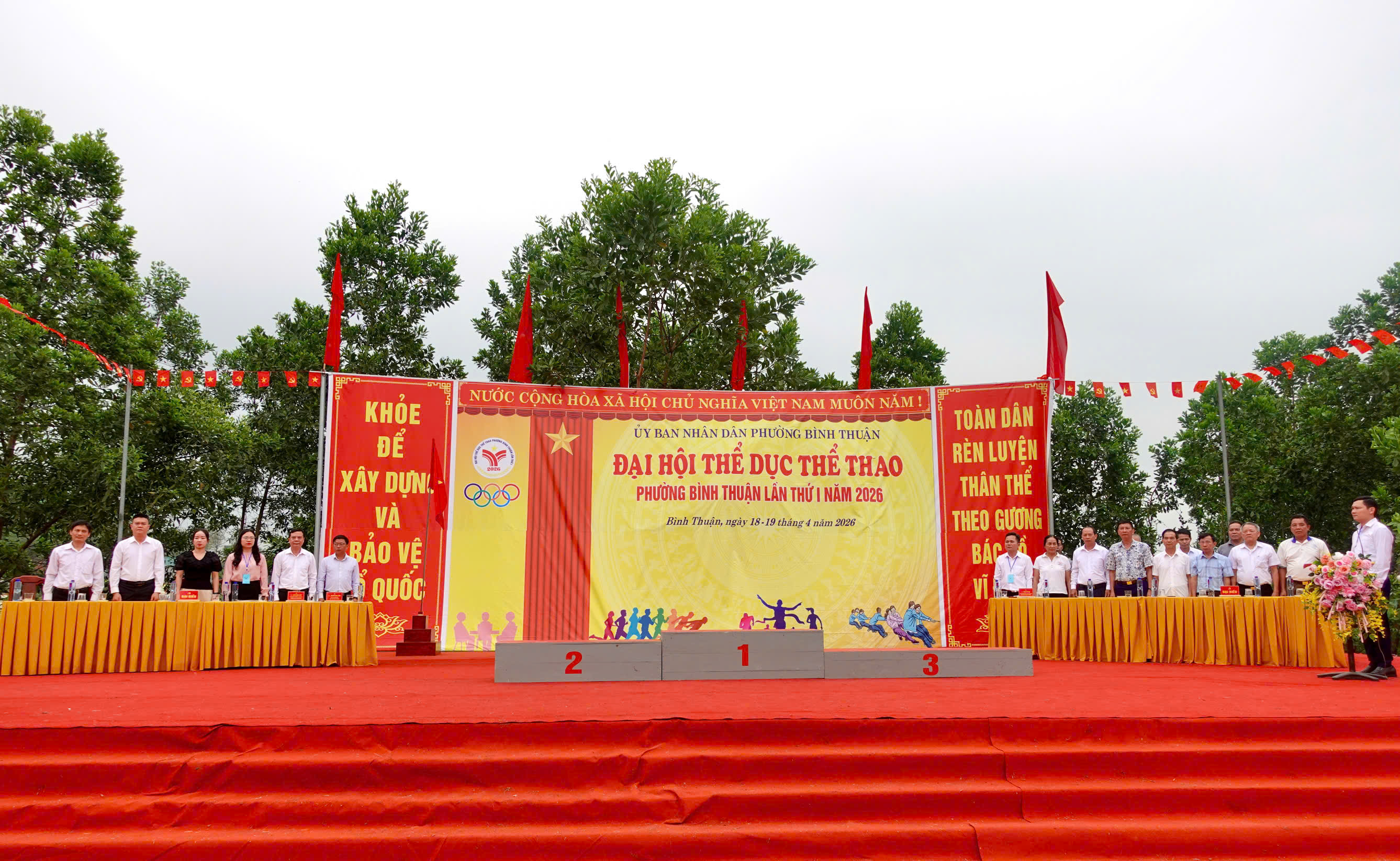 Phường Bình Thuận tổ chức thành công Đại hội Thể dục thể thao lần thứ I năm 2026