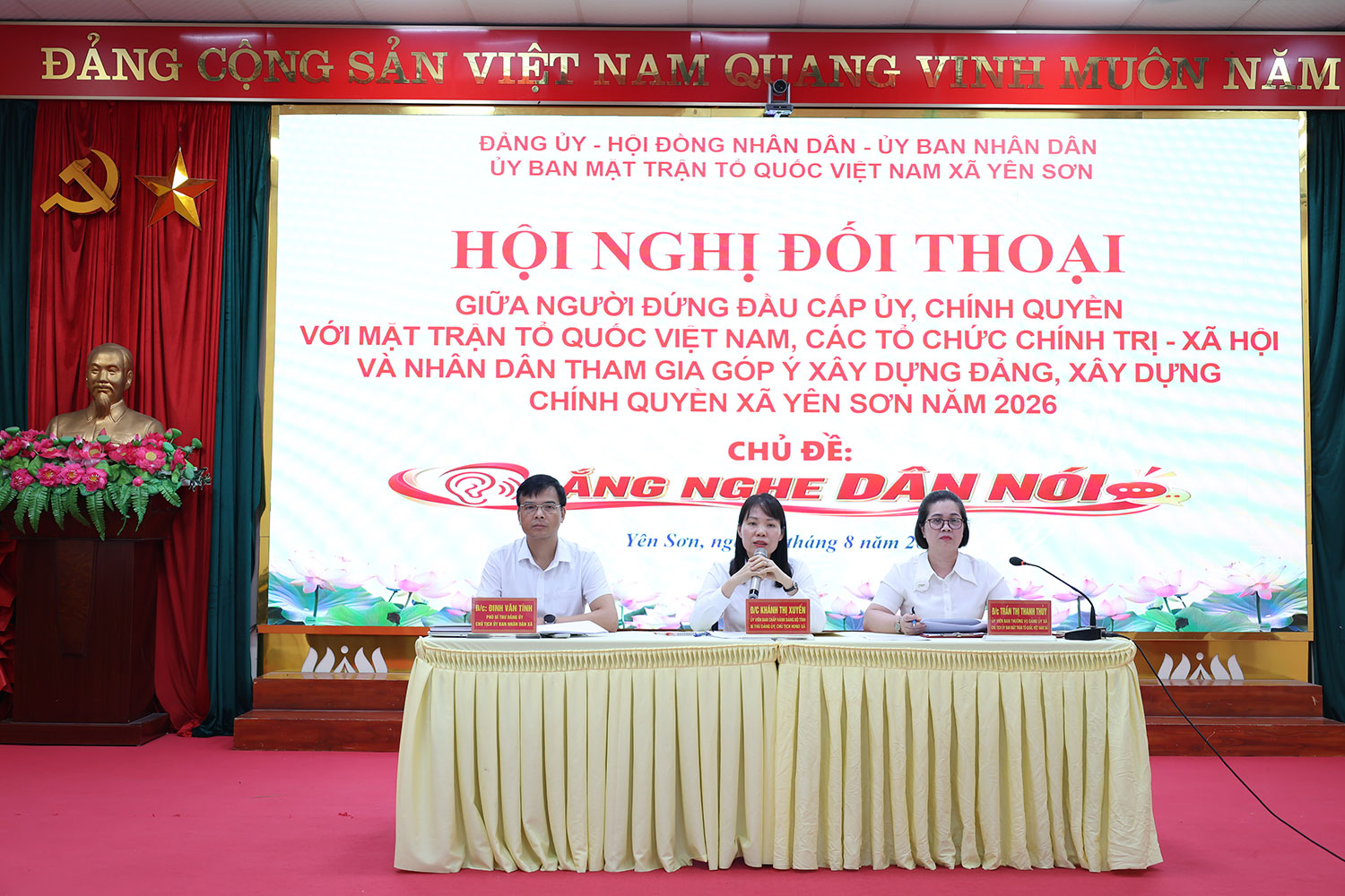Lắng nghe dân nói