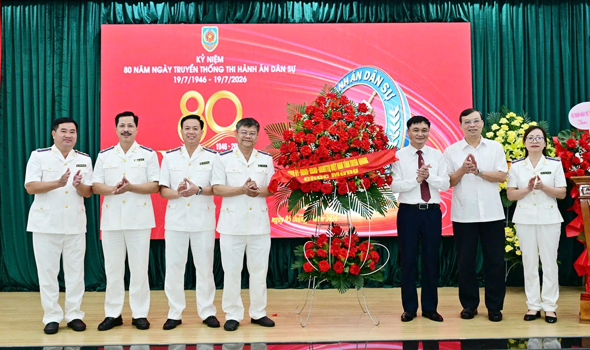 Kỷ niệm 80 năm ngày truyền thống Thi hành án dân sự