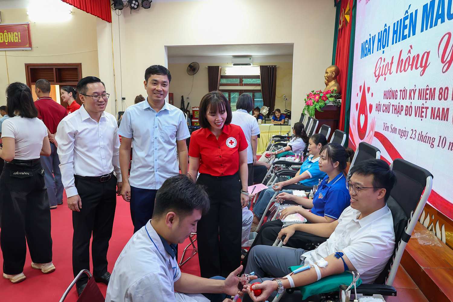 Ngày hội hiến máu tình nguyện “Giọt hồng Yên Sơn” năm 2026