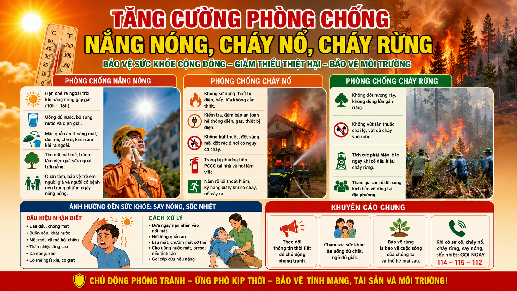 BẢN MÁY TĂNG CƯỜNG PHÒNG CHỐNG NẮNG NÓNG