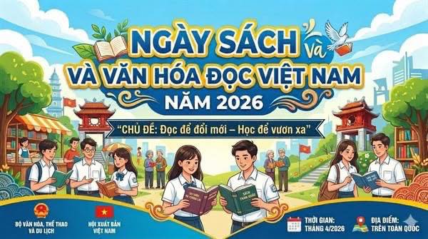 Tôn vinh văn hóa đọc; Khơi nguồn tri thức, bồi đắp sức mạnh con người trong kỷ nguyên số