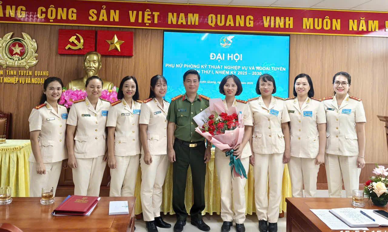 TỔ CHỨC THÀNH CÔNG ĐẠI HỘI PHỤ NỮ PHÒNG KỸ THUẬT NGHIỆP VỤ VÀ NGOẠI TUYẾN LẦN THỨ I, NHIỆM KỲ 2025 - 2030