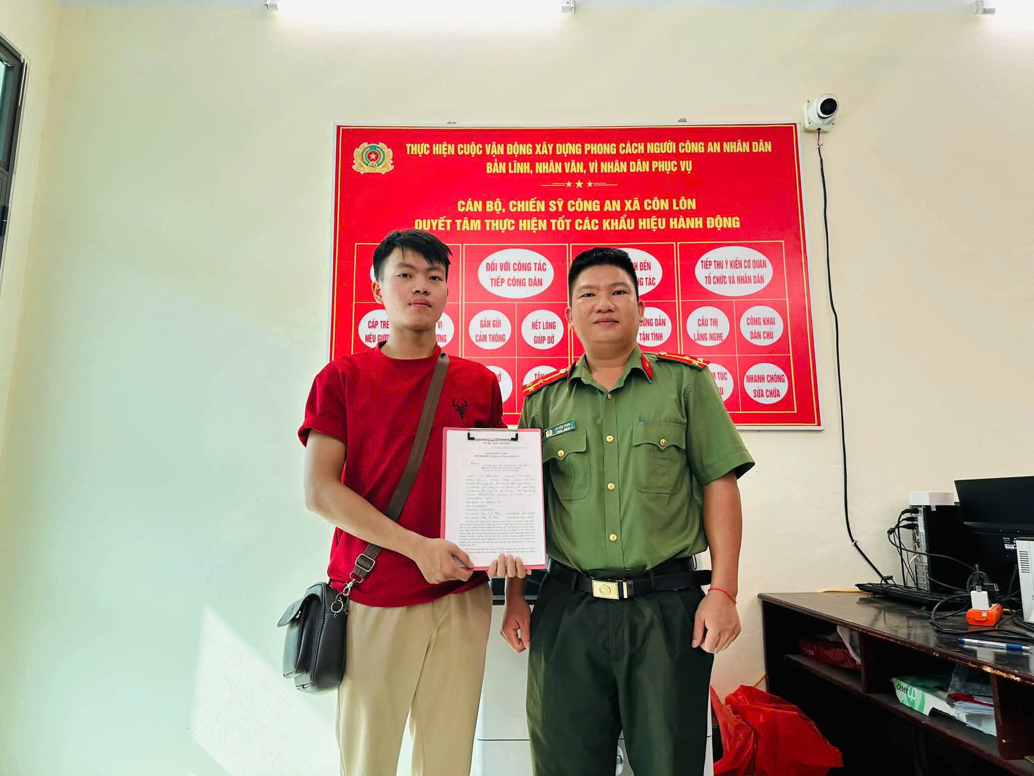 CÔNG AN XÃ CÔN LÔN PHỐI HỢP THỰC HIỆN TỐT CÔNG TÁC KHÁM SƠ TUYỂN NGHĨA VỤ NĂM 2027