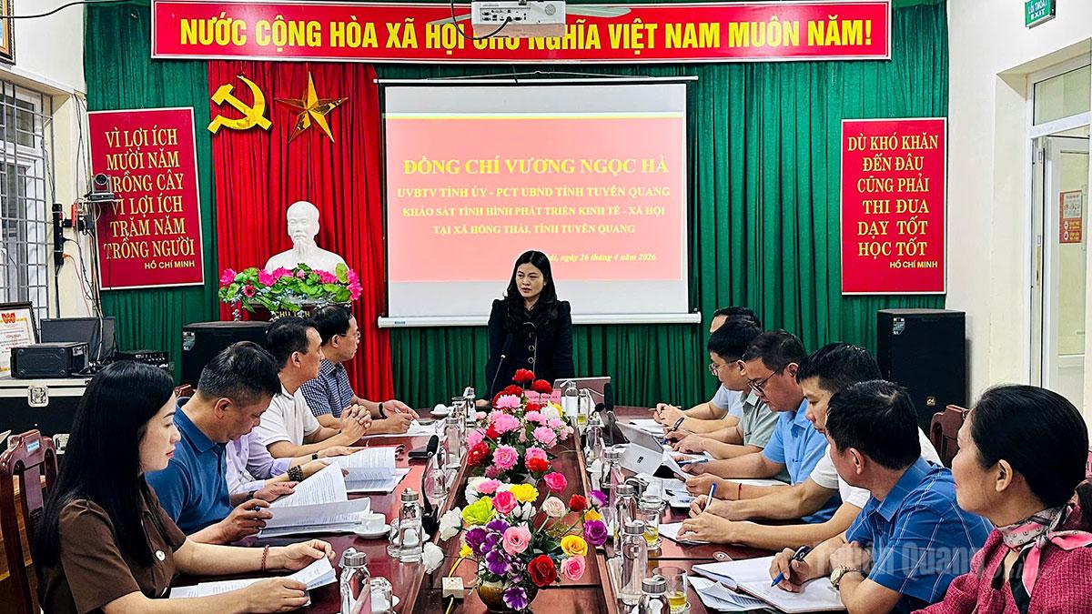 Xã Hồng Thái cần bảo tồn kiến trúc và bản sắc văn hóa dân tộc nhằm tạo sức hút cho du lịch