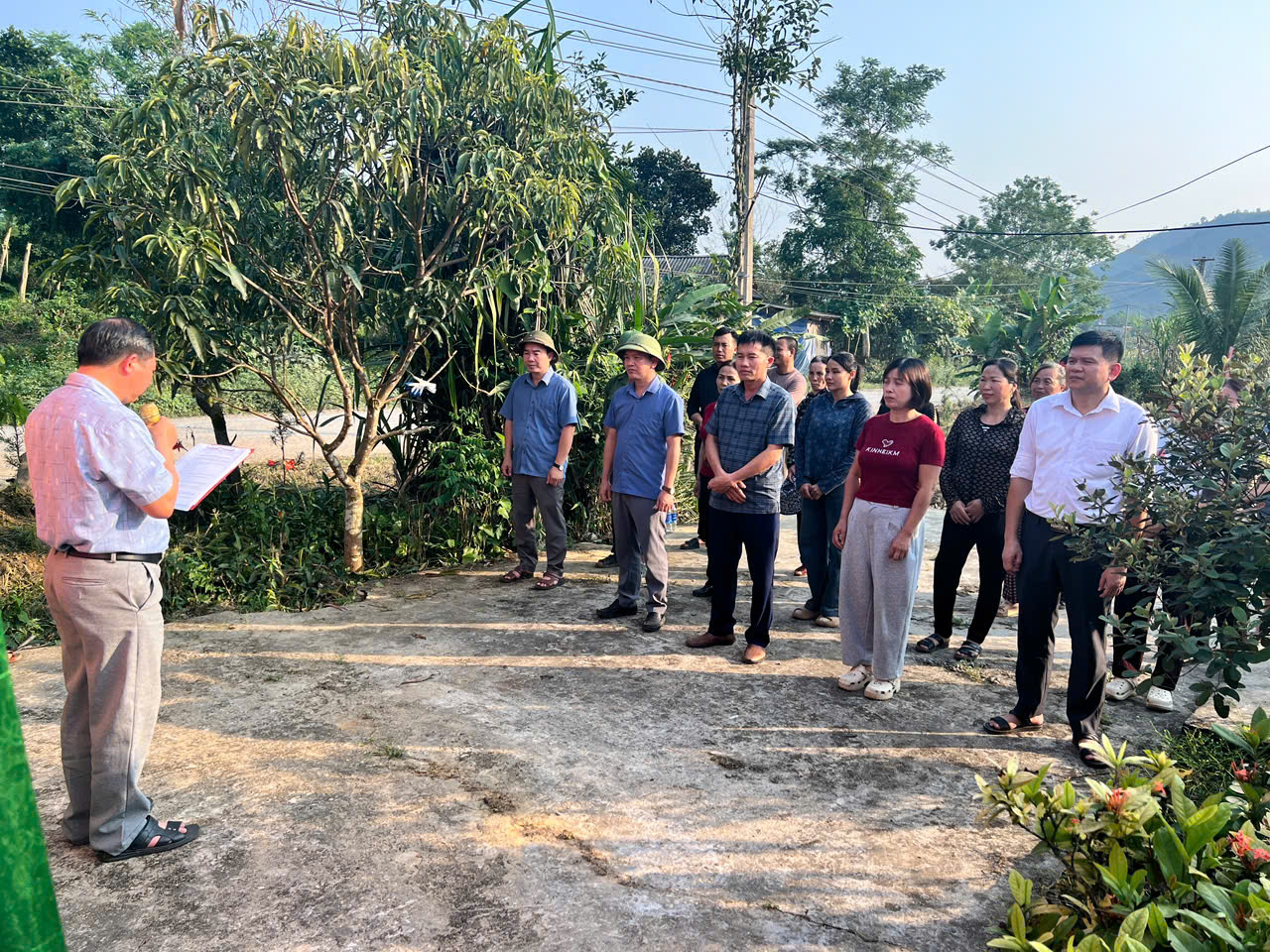 Ra mắt Mô hình phát triển Kinh tế - Xã hội, mô hình trồng cây cảnh (Tùng La Hán). Một trong 6 mô hình phát triển kinh tế năm 2026 của xã Đồng Tâm.