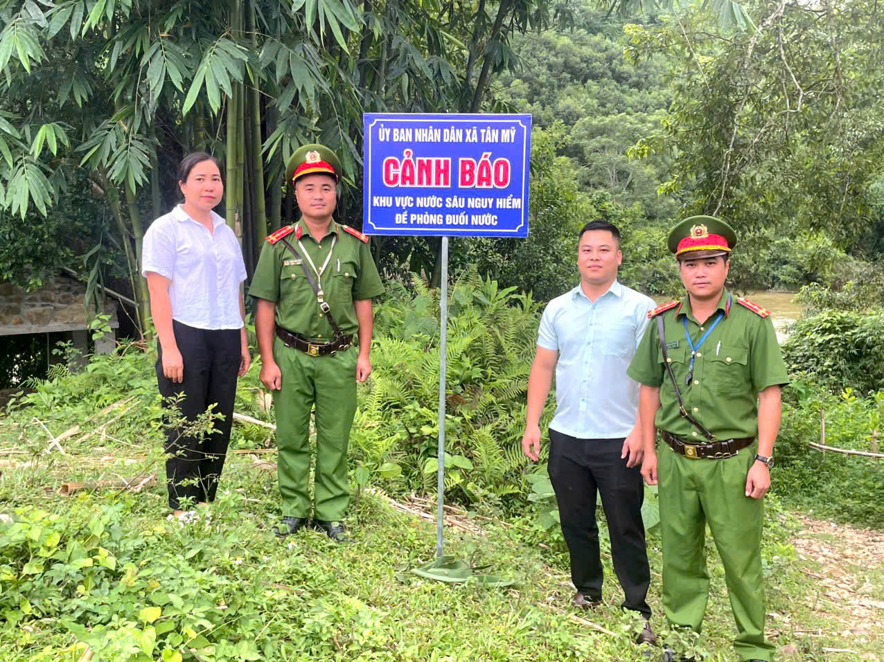 CHỦ ĐỘNG PHÒNG, CHỐNG ĐUỐI NƯỚC TRÊN ĐỊA BÀN XÃ TÂN MỸ