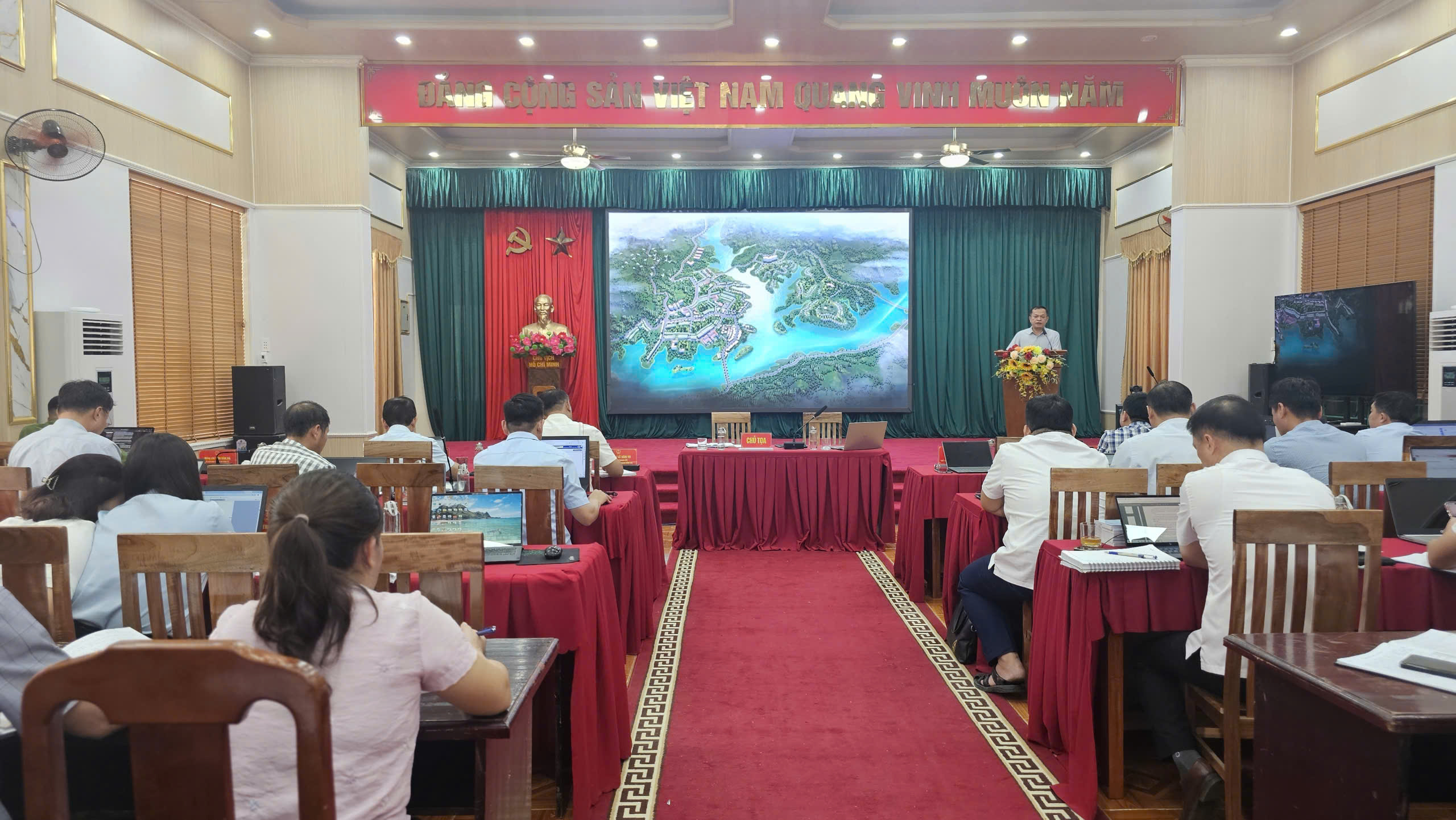 Xã Hồng Thái lấy ý kiến đối với đồ án quy hoạch chung đến năm 2050