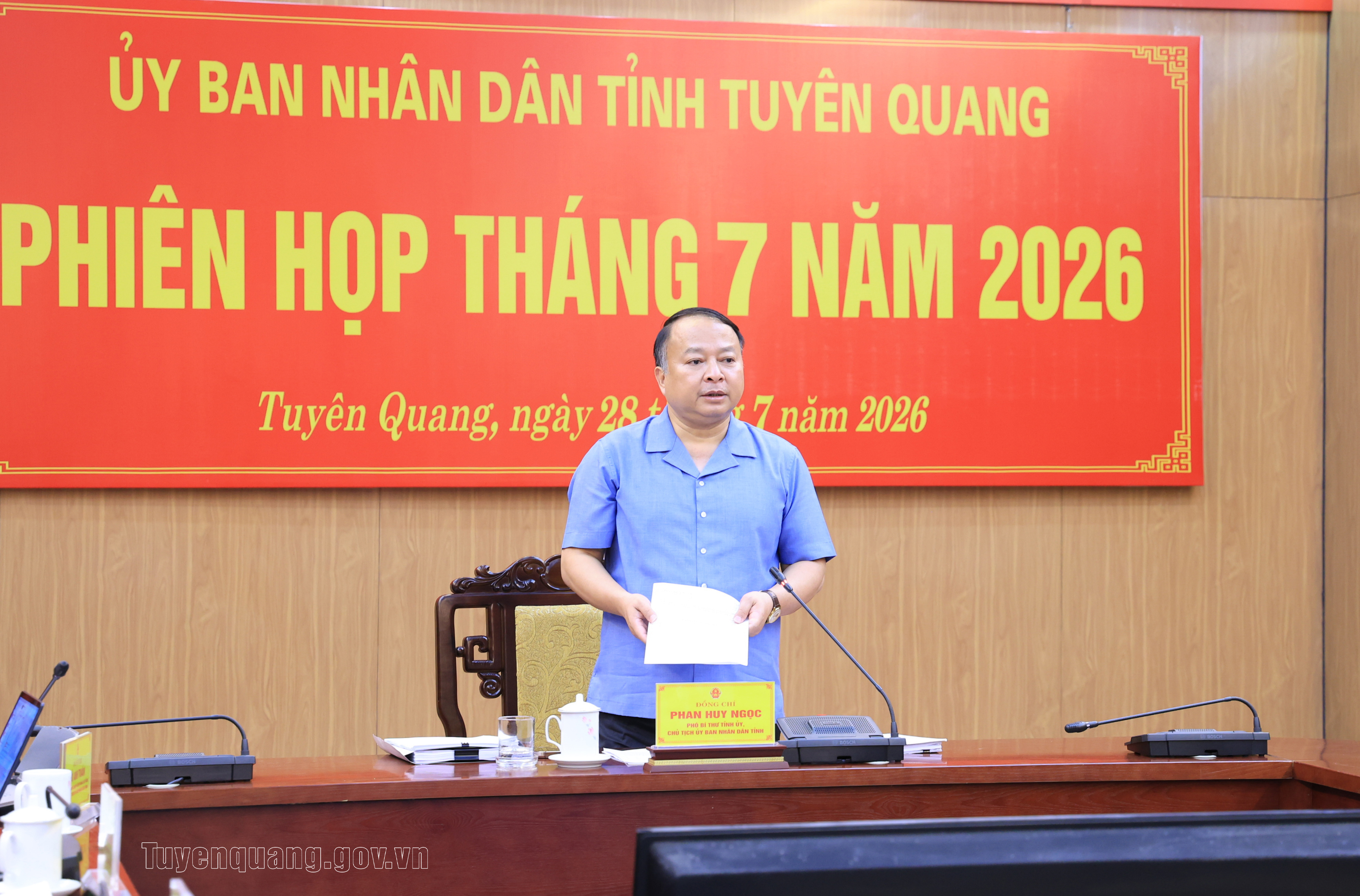 Chủ tịch UBND tỉnh Phan Huy Ngọc: Quyết liệt tháo gỡ khó khăn, tăng tốc hoàn thành các mục tiêu phát triển năm 2026