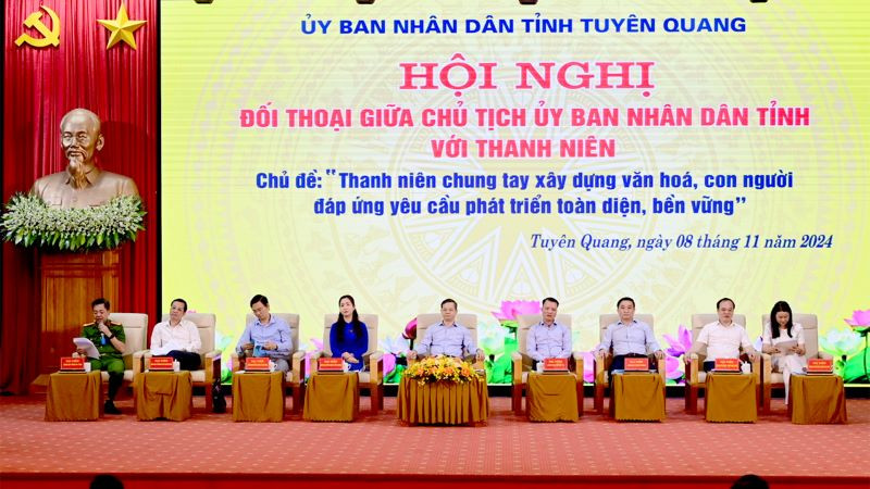 Tuyên Quang tổ chức đối thoại giữa Chủ tịch UBND tỉnh với thanh niên năm 2025