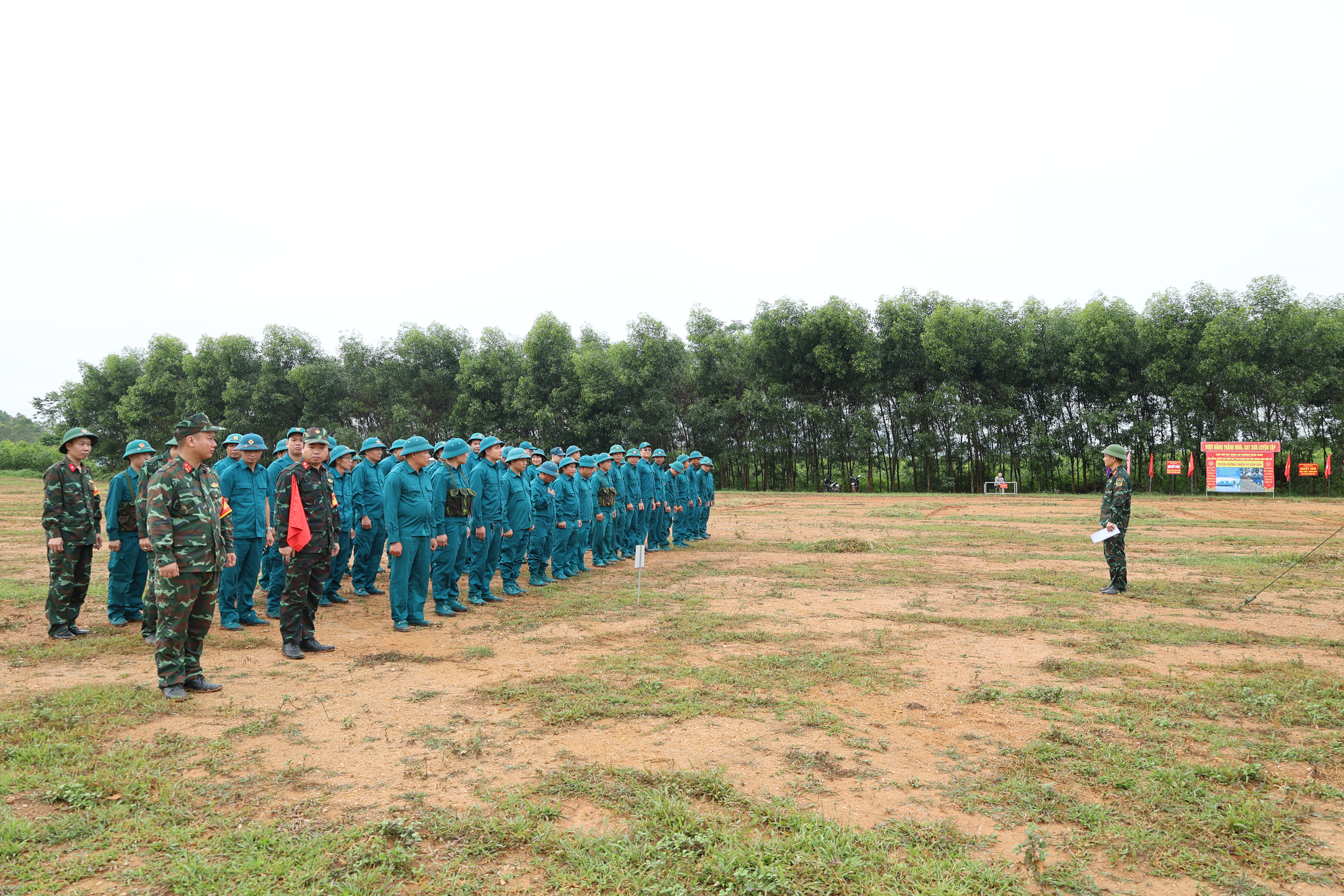 Ban Chỉ huy Quân sự phường Minh Xuân tổ chức kiểm tra bắn đạn thật lực lượng Dân quân đợt 1 năm 2026
