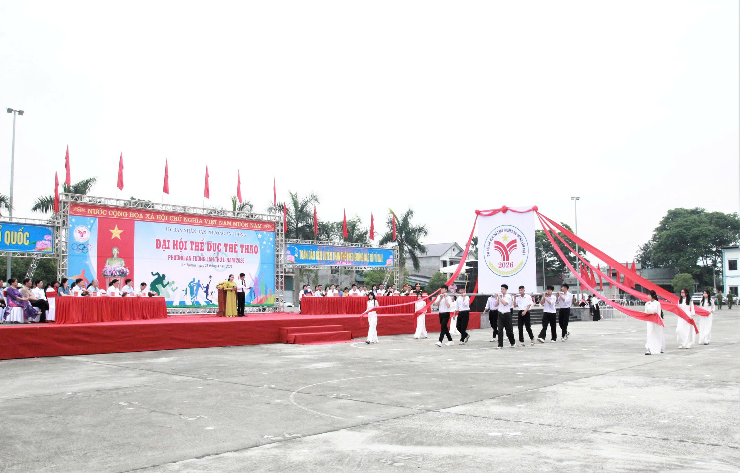 Đại hội Thể dục thể thao phường An Tường lần thứ I: Đại hội của Đoàn kết - Trung thực - Cao thượng - Tiến bộ