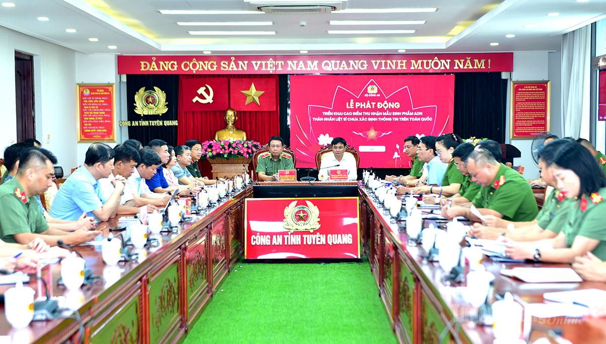 Triển khai cao điểm thu nhận mẫu sinh phẩm ADN thân nhân liệt sĩ chưa xác định thông tin trên toàn quốc