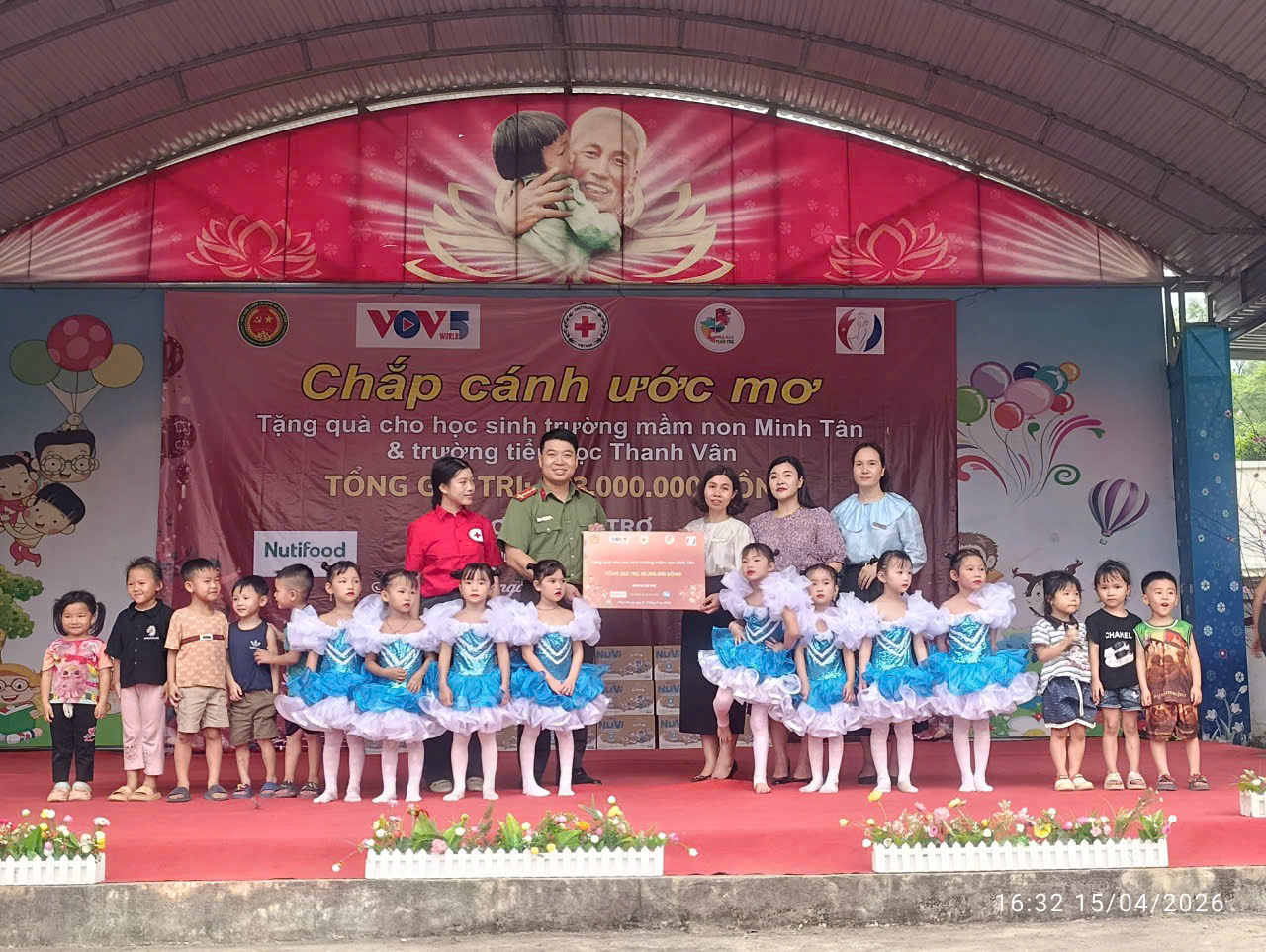 CHƯƠNG TRÌNH “CHẮP CÁNH ƯỚC MƠ” TẠI TRƯỜNG TRƯỜNG NON MINH TÂN