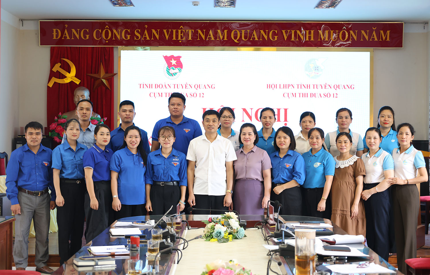 Ký kết giao ước thi đua năm 2026 của Tỉnh đoàn Tuyên Quang cụm thi đua số 12 và Hội LHPN tỉnh Tuyên Quang cụm thi đua số 12