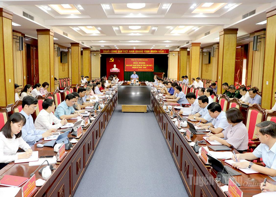 Hội nghị Ban Chấp hành Đảng bộ tỉnh lần thứ I