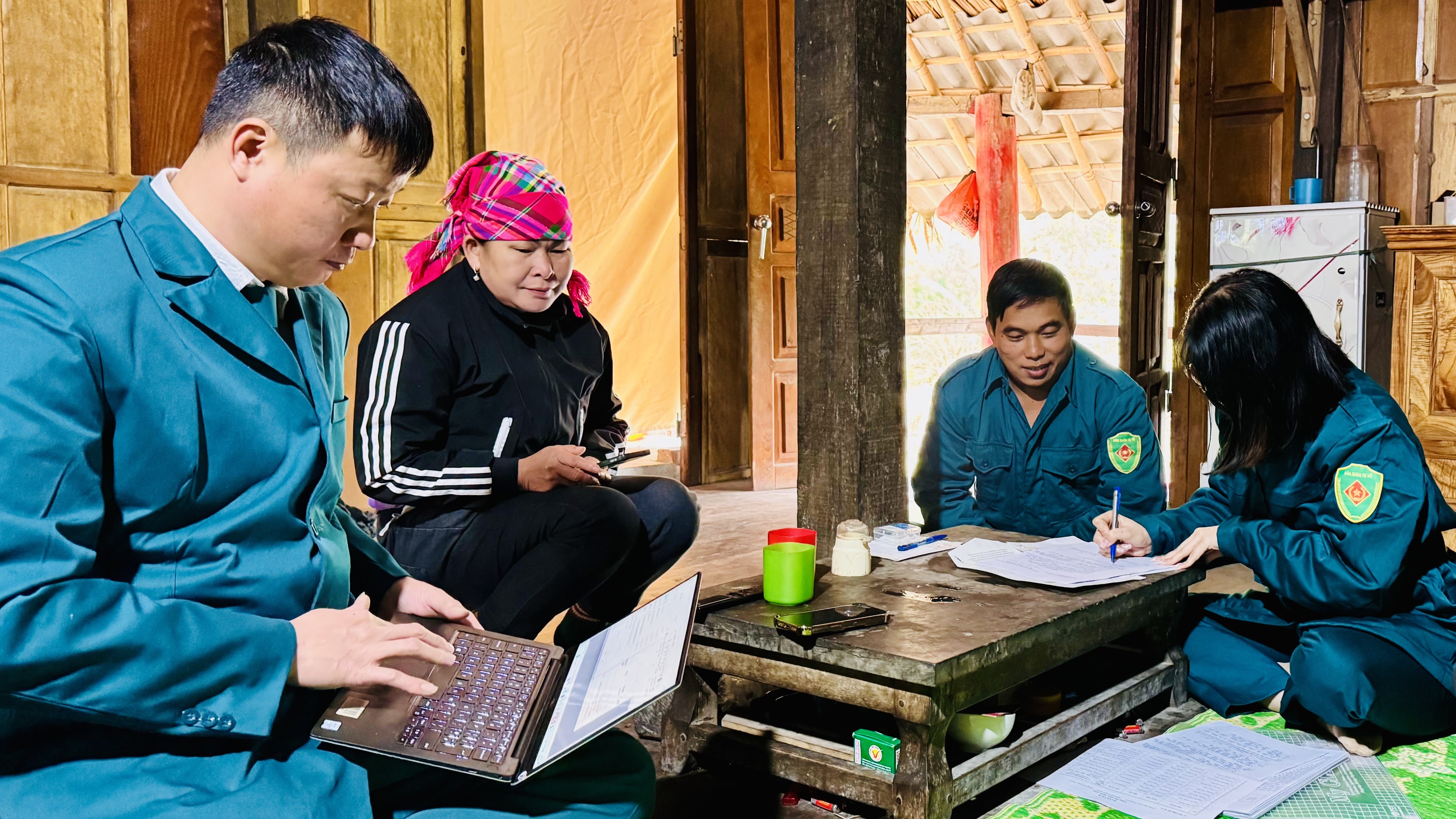 “ 3 gặp, 4 biết” trong công tác tuyển quân 2026 trên địa bàn xã Vị Xuyên.